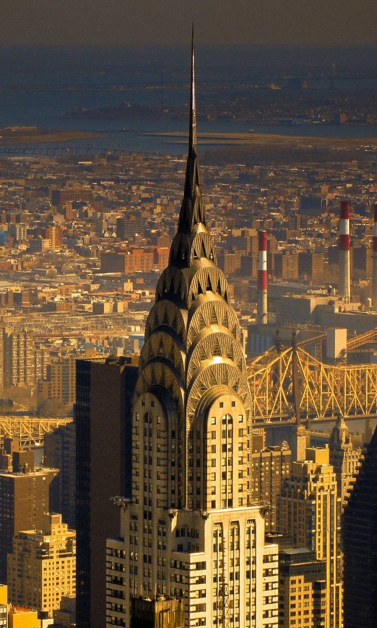 Chrysler Building, Architektur, Reisen, New York, Bauwerk, 770x1280 HD Handy