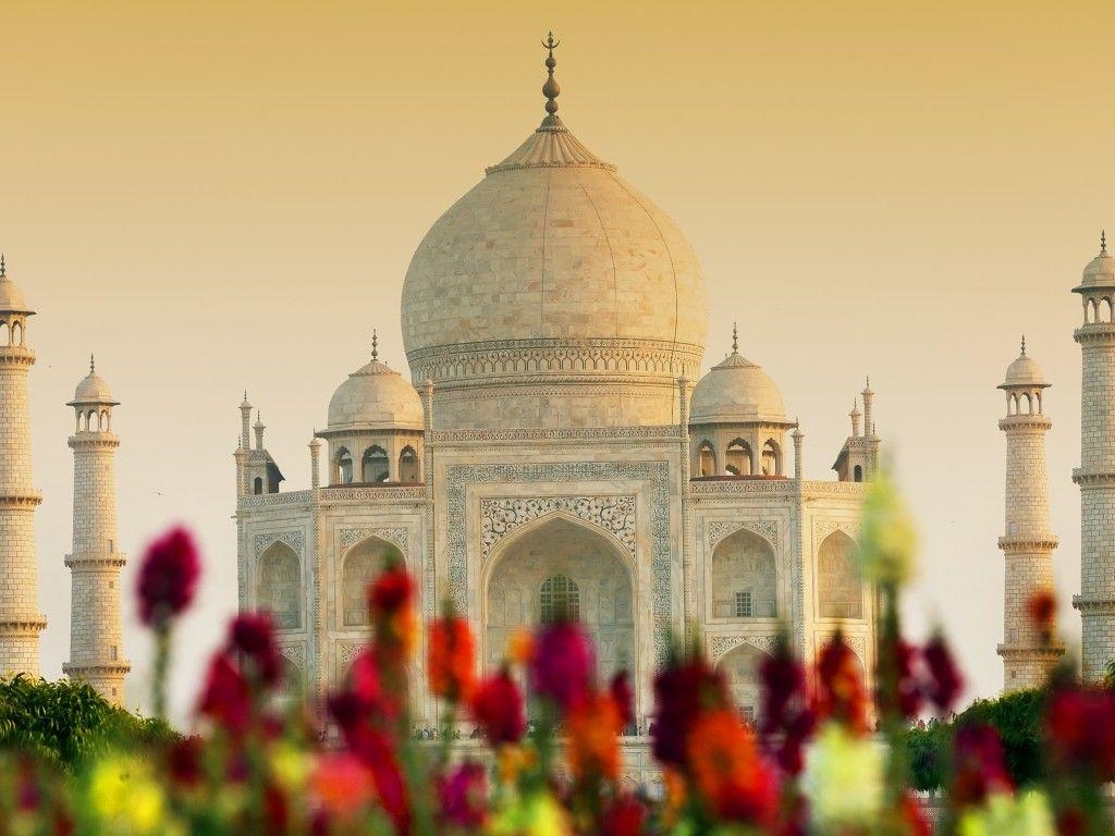 Taj Mahal, Agra, Indien, 4K, Weltwunder, 1030x770 HD Desktop