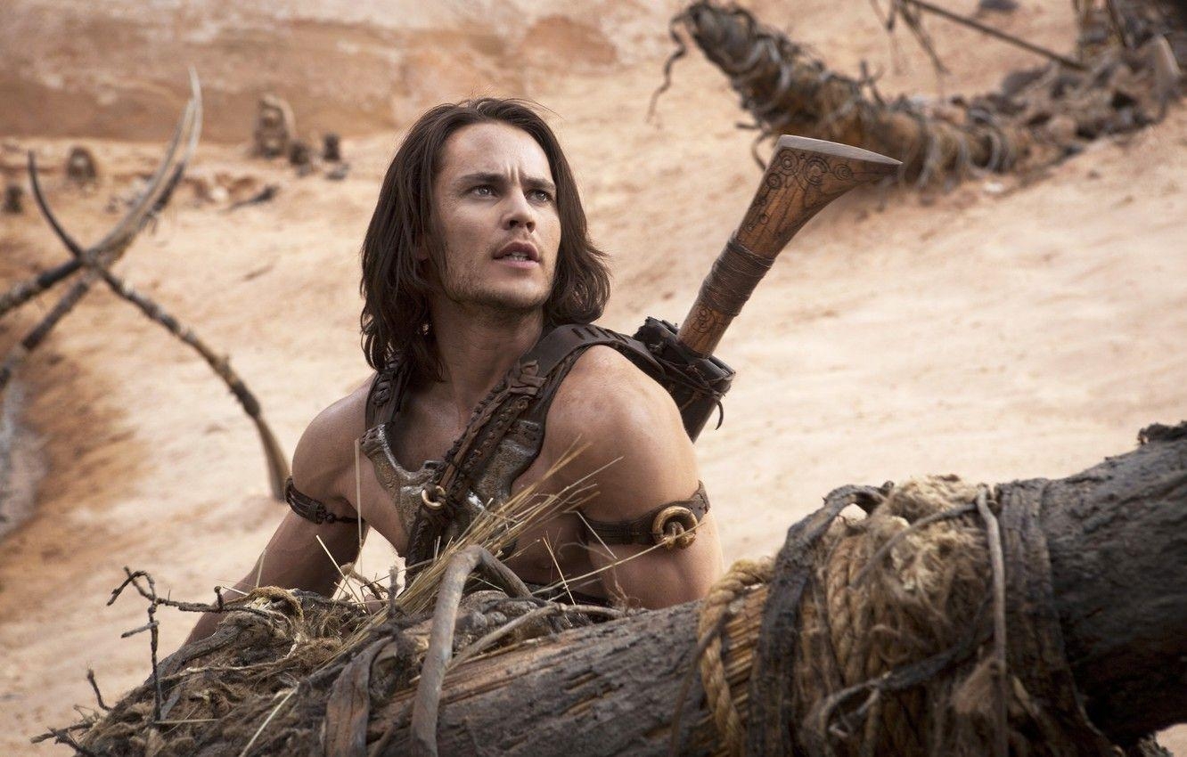 John Carter, Krieger, Taylor Kitsch, Bildschirm, Film, 1340x850 HD Desktop