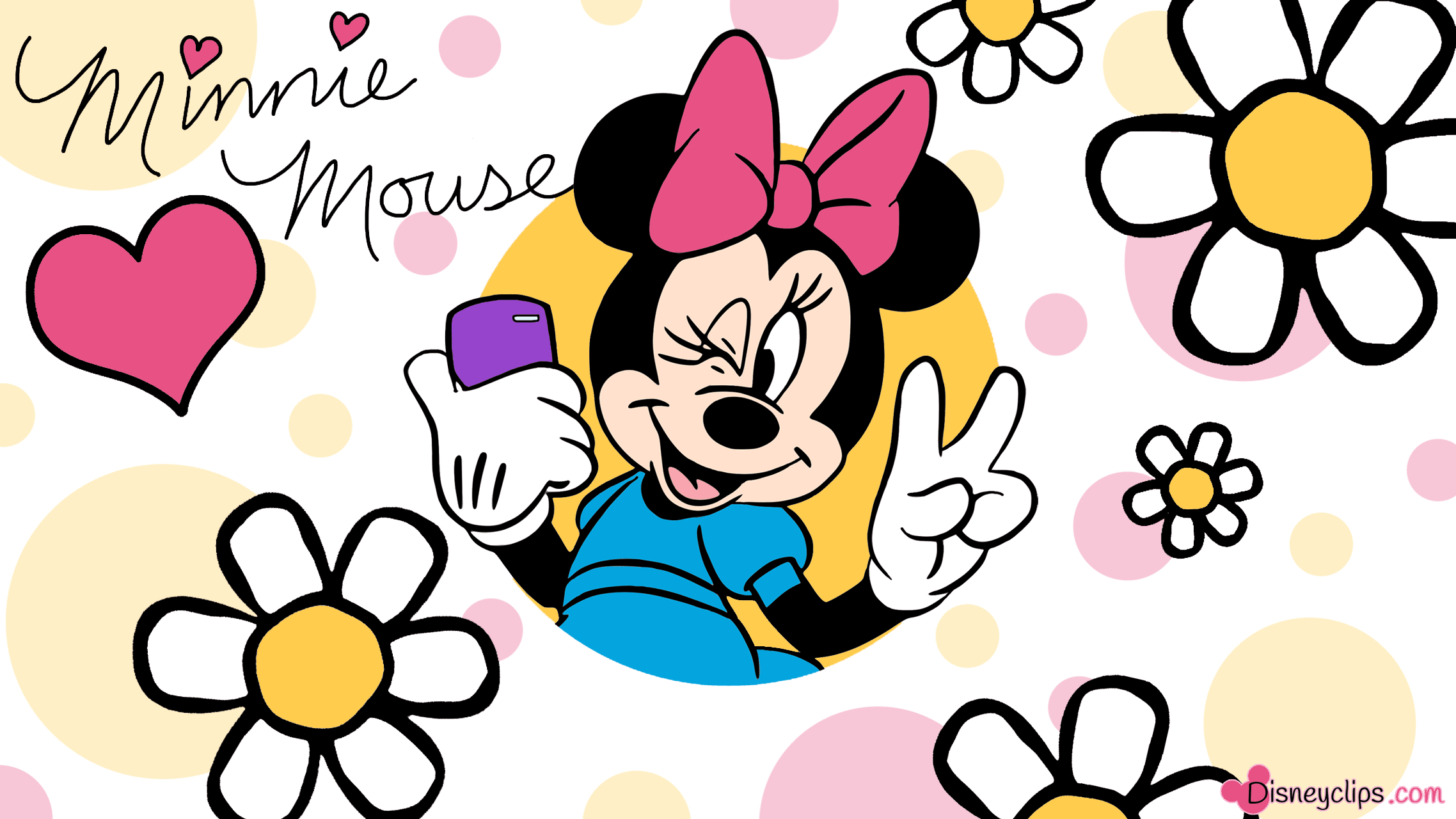 Minnie Maus, Zeichentrick, Mickey Maus, Disney, Freunde, 2280x1280 HD Desktop