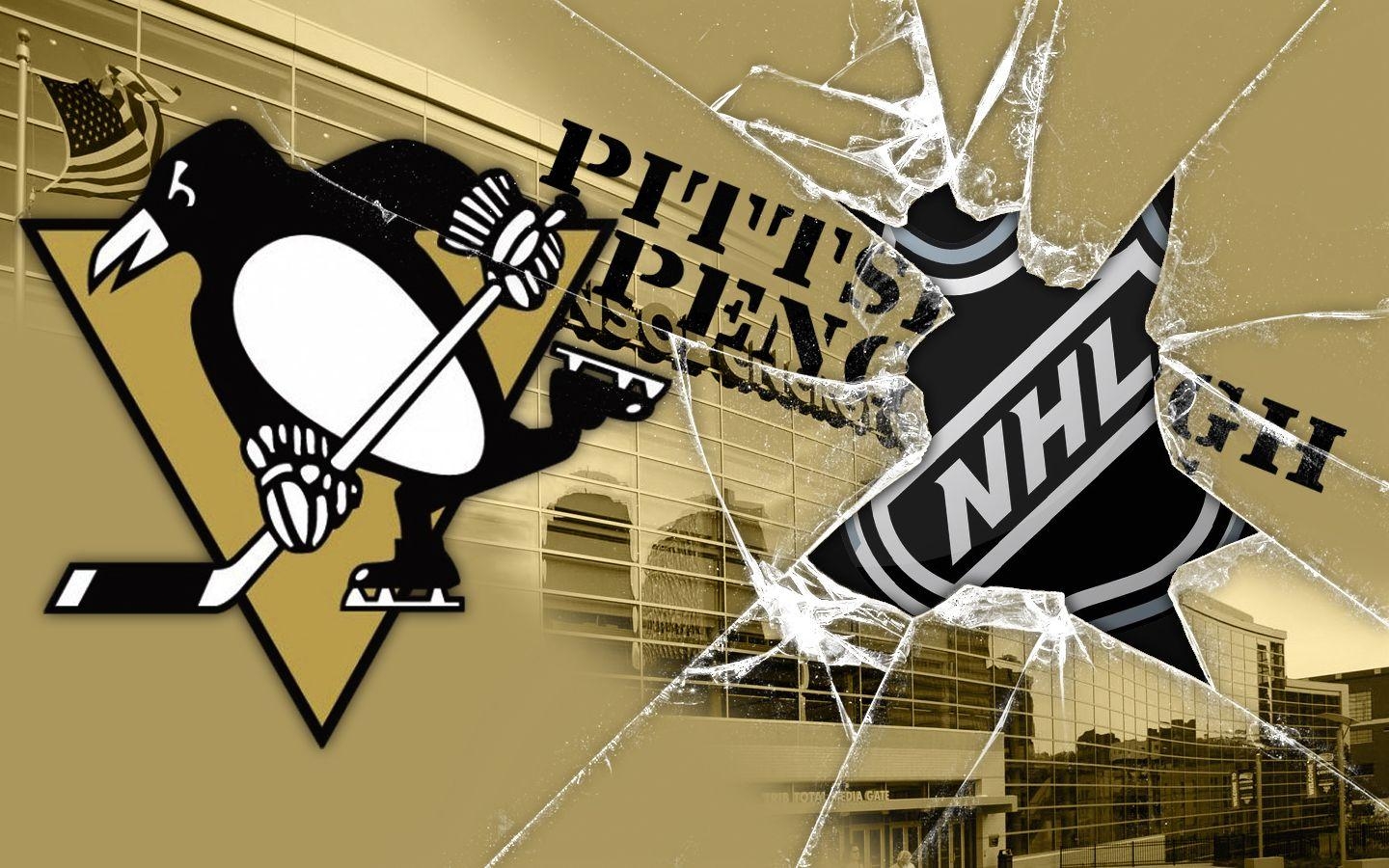 Pittsburgh Penguins, Kostenloser Download, Wallpaper, Eishockey, Team, 1440x900 HD Desktop