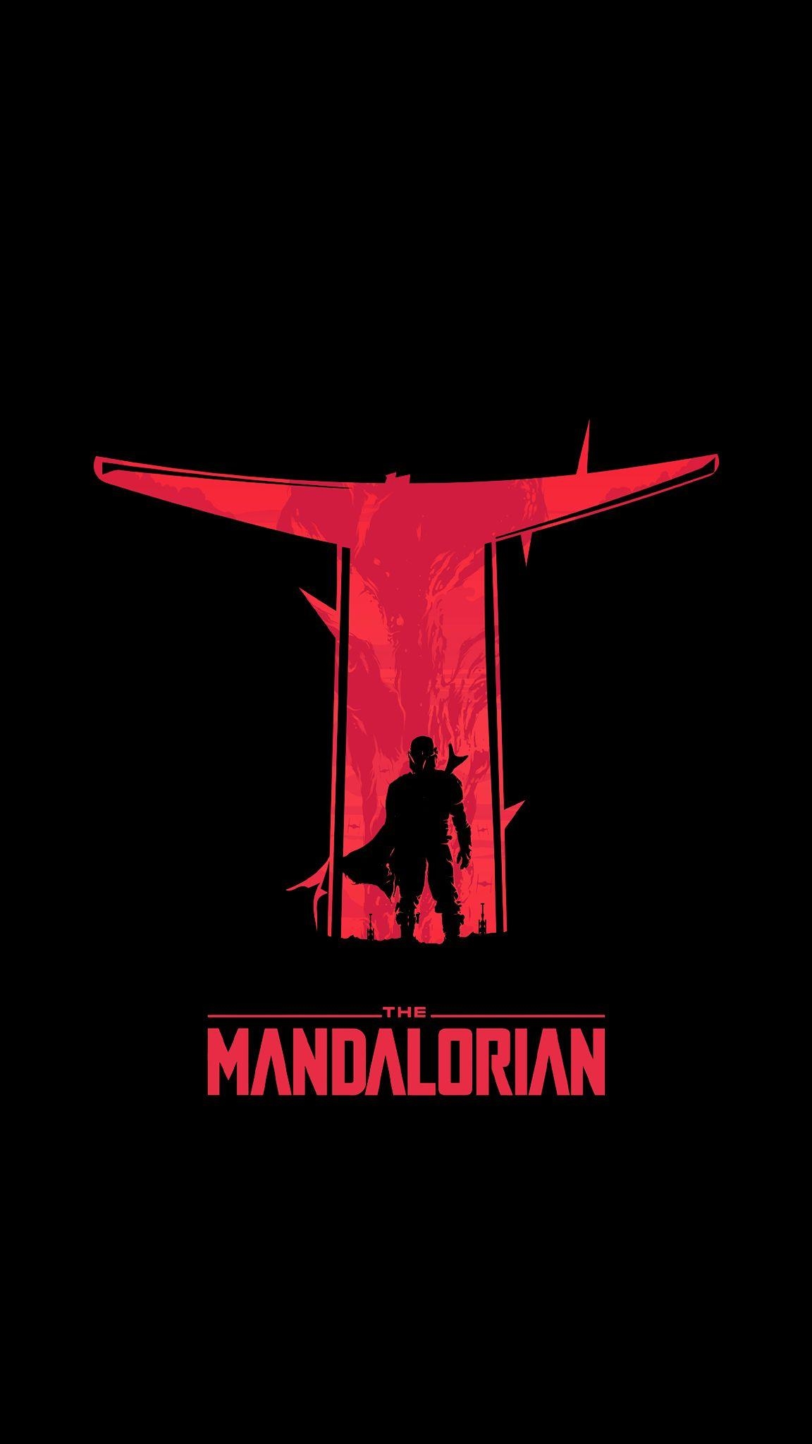 Mandalorian, Handy, Hintergrund, TV-Serie, Symbol, 1160x2050 HD Handy