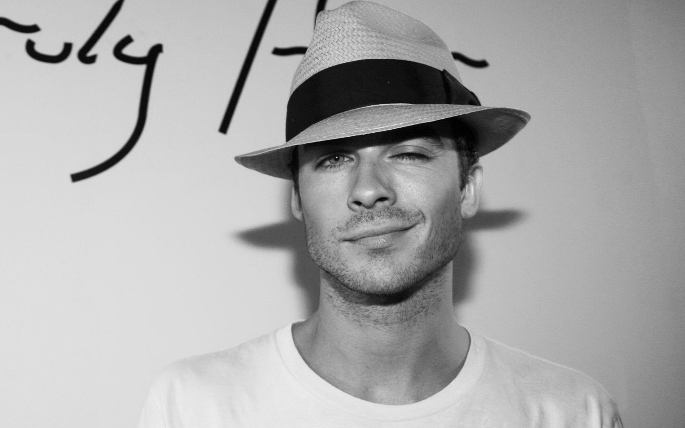 Ian Somerhalder, Kappe, MacBook, Bild, Schauspieler, 2880x1800 HD Desktop