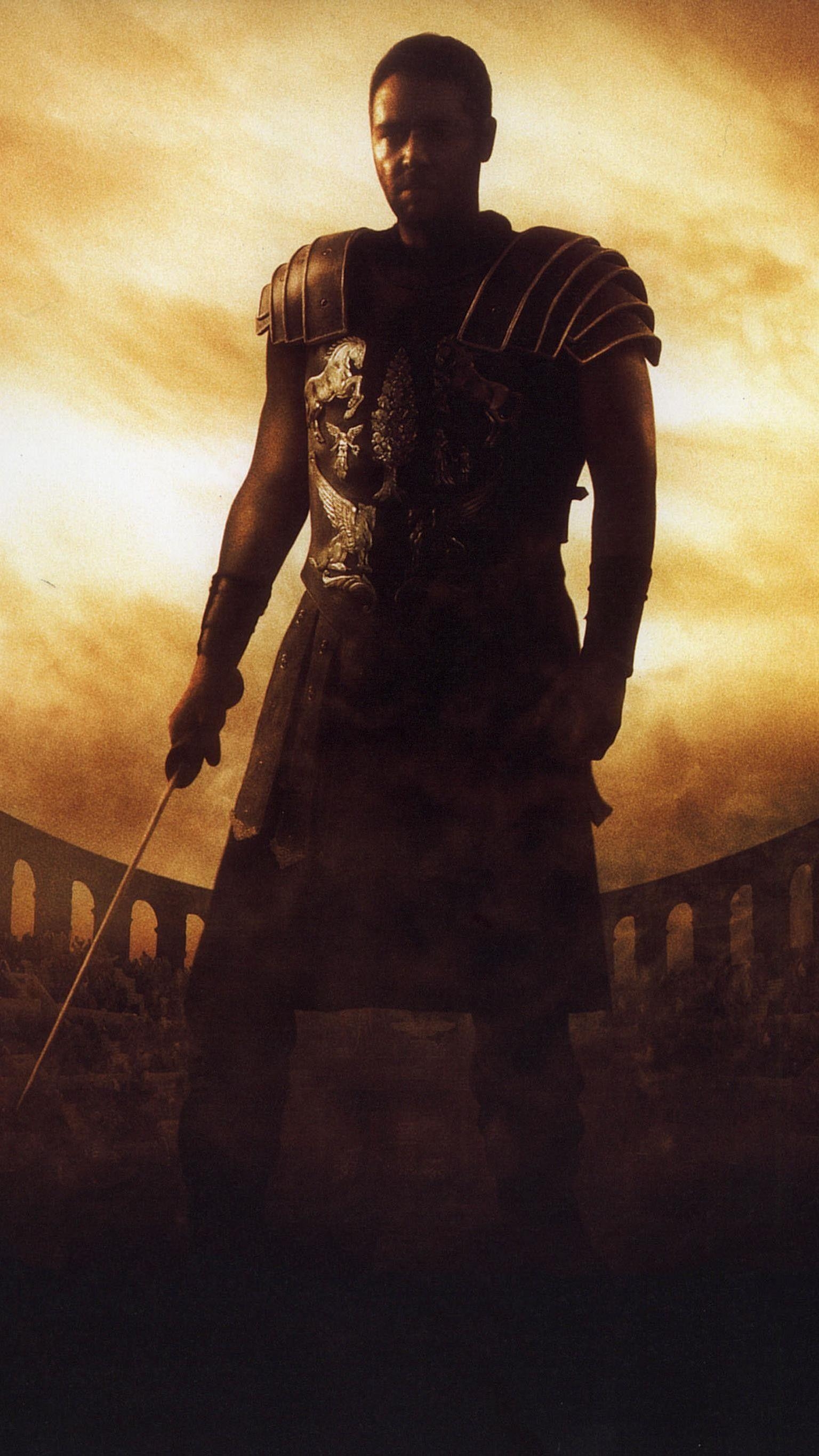 Römischer, Gladiator, Antike, Film, Hintergrund, 1540x2740 HD Handy