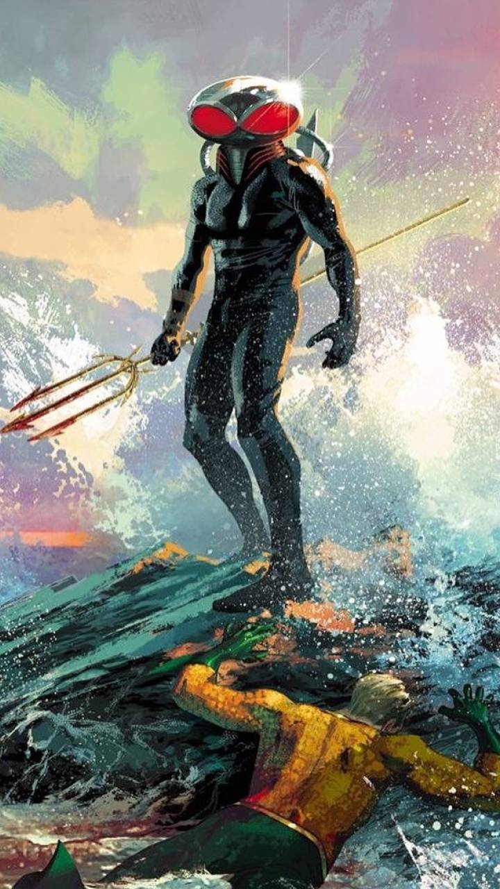 Black Manta, Antagonist, HD, Comic, Abenteuer, 720x1280 HD Handy