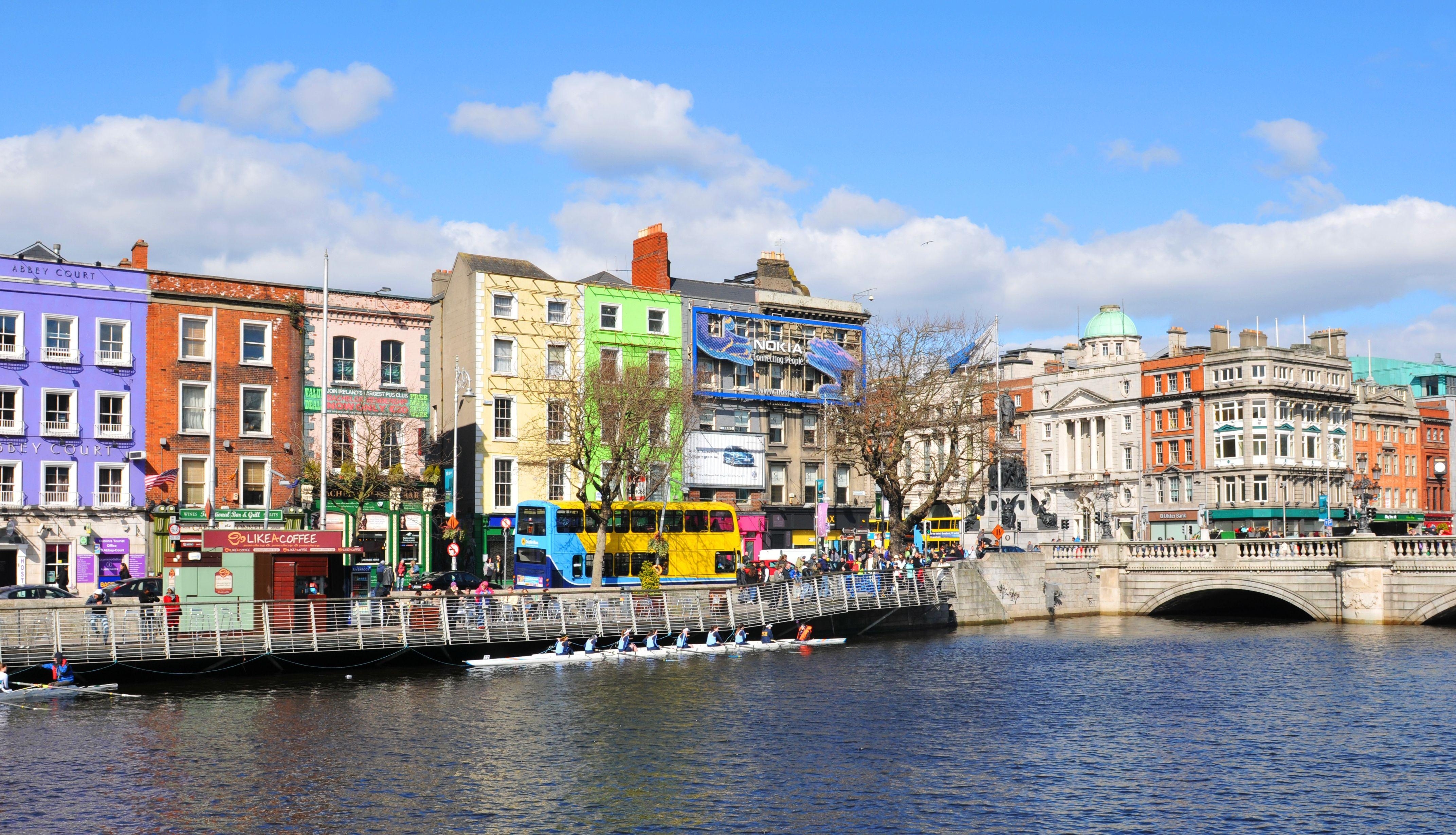 Dublin, 4K, Irland, Reisen, Kunst, 4290x2460 4K Desktop