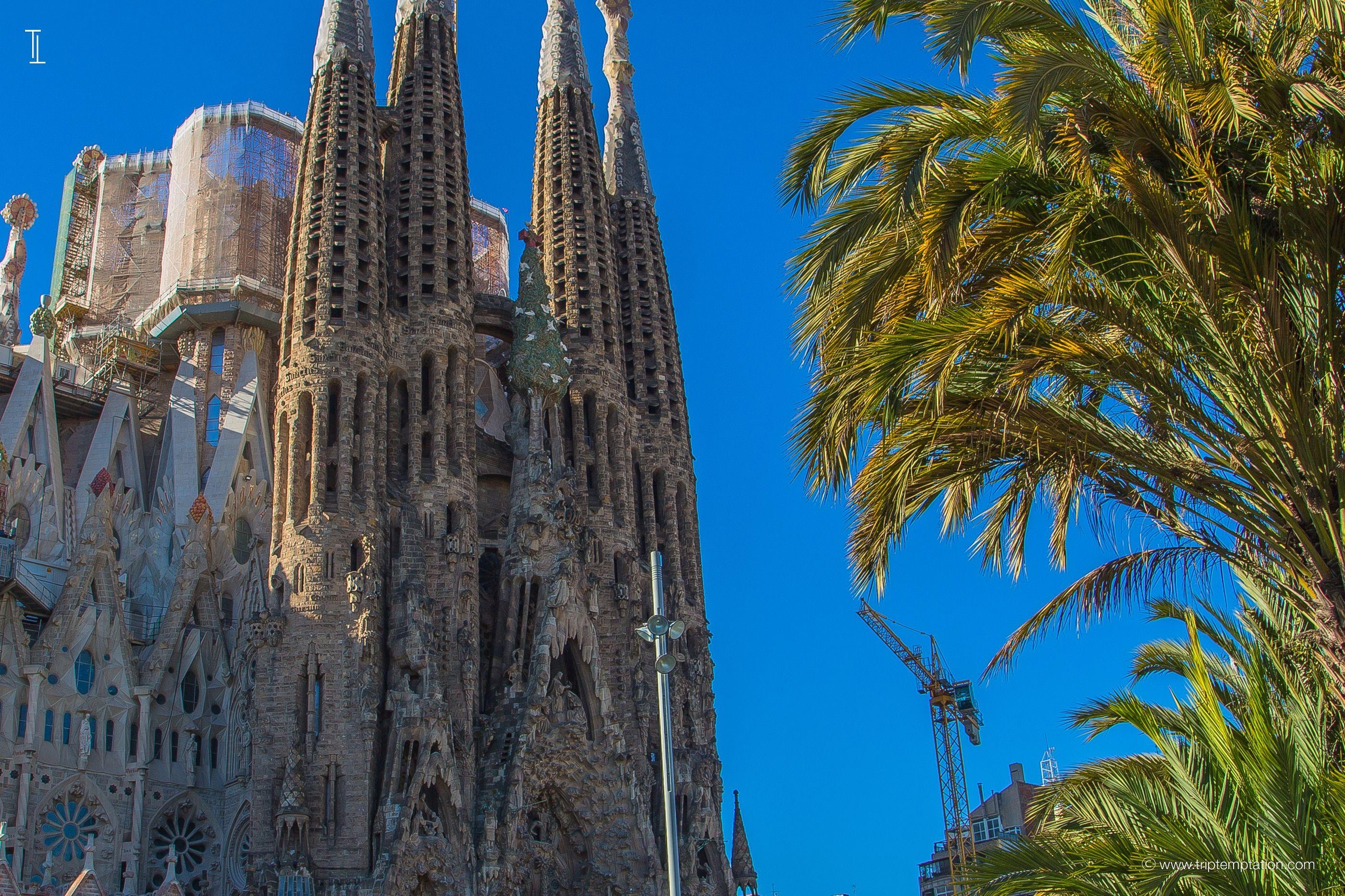 Sagrada Familia, Download, Architektur, Barcelona, Spain, 2800x1870 HD Desktop