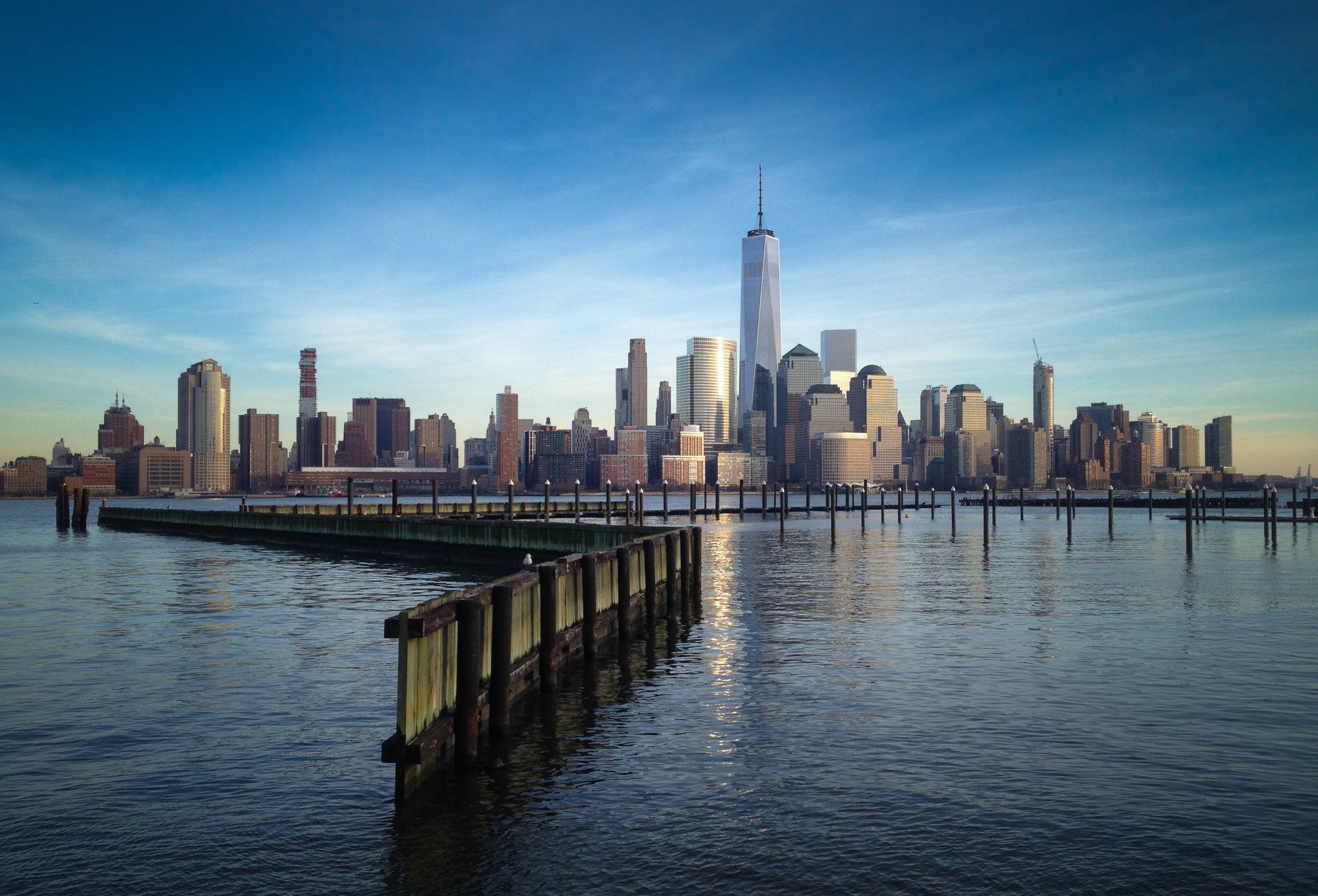 Lower Manhattan, Jersey City, Promenade, Aussicht, 6000x4090 4K Desktop