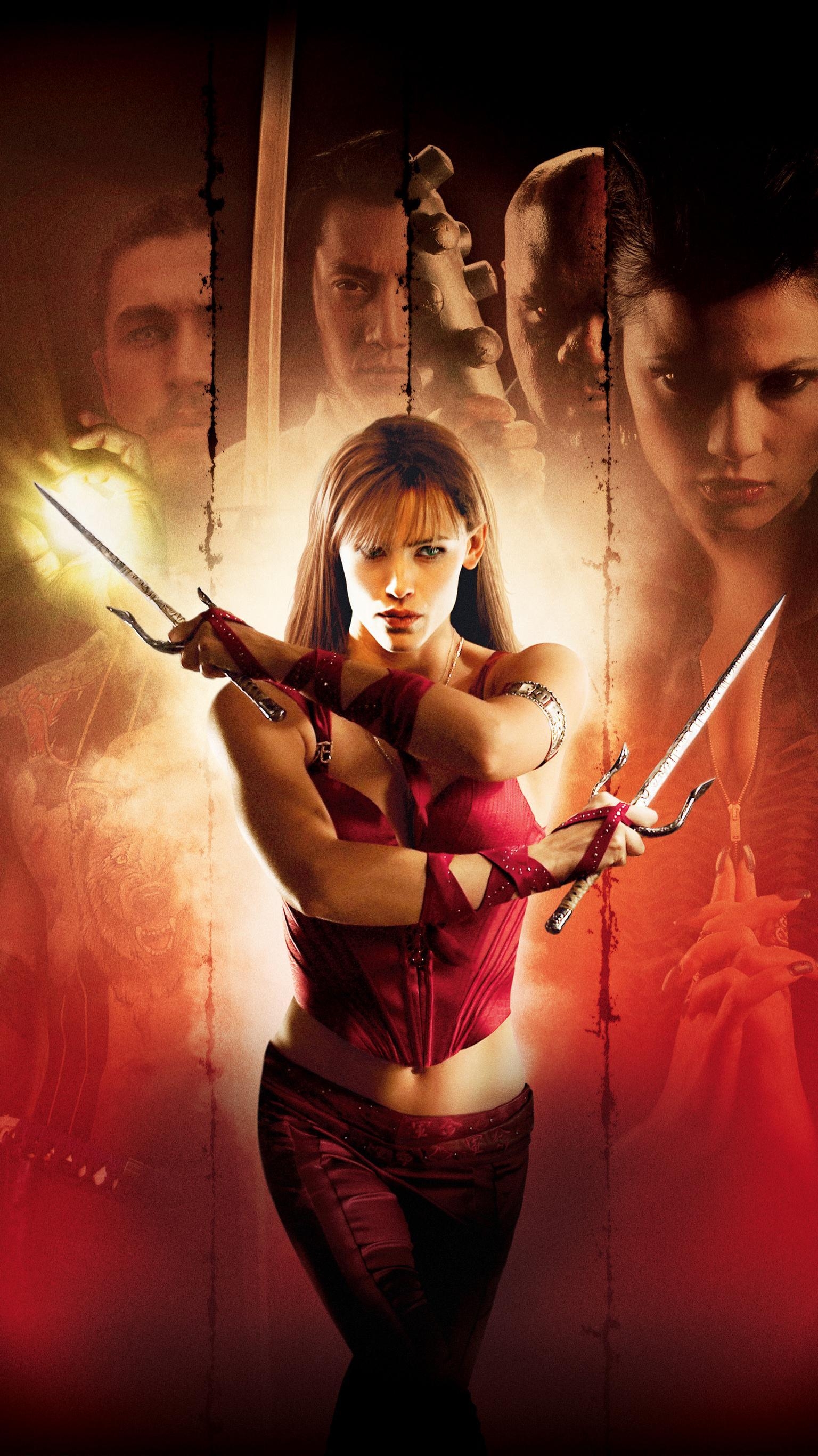 Elektra, 2005, Handy, Hintergrund, Superheldin, 1540x2740 HD Handy