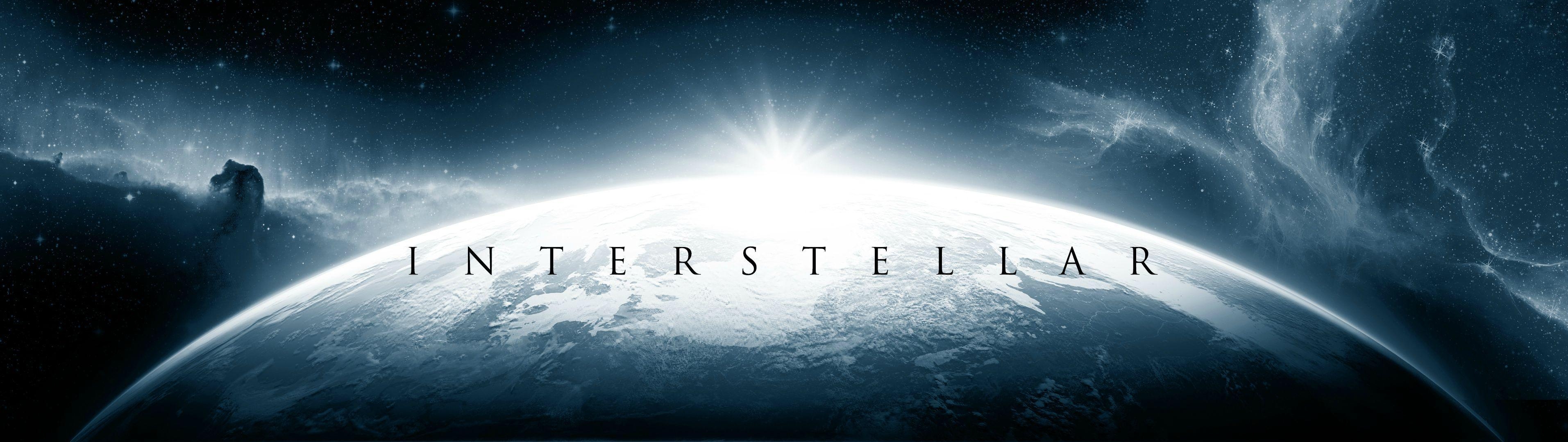 Interstellar, Film, HD, Hintergrund, Bild, 3830x1080 Dual Screen Desktop