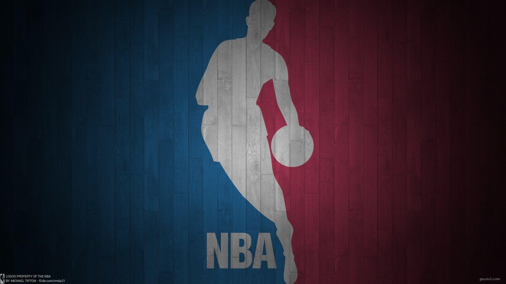 NBA Logo, Eigenes Design, HD, Hintergrund, Basketball, 1920x1080 Full HD Desktop