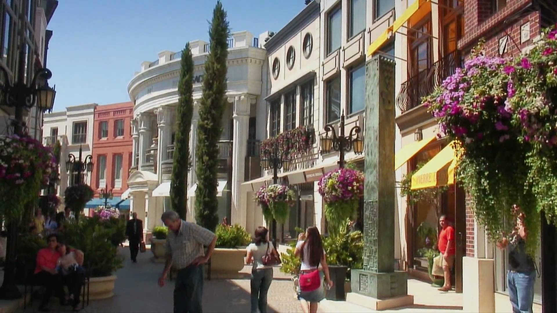 Rodeo Drive, Beverly Hills, Kalifornien, 1080p, Elegant, 1920x1080 Full HD Desktop