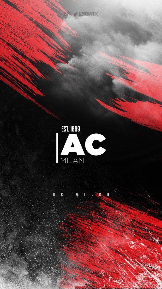 AC Milan, Mobil, Hintergrund, Nzo, Bild, 680x1200 HD Handy