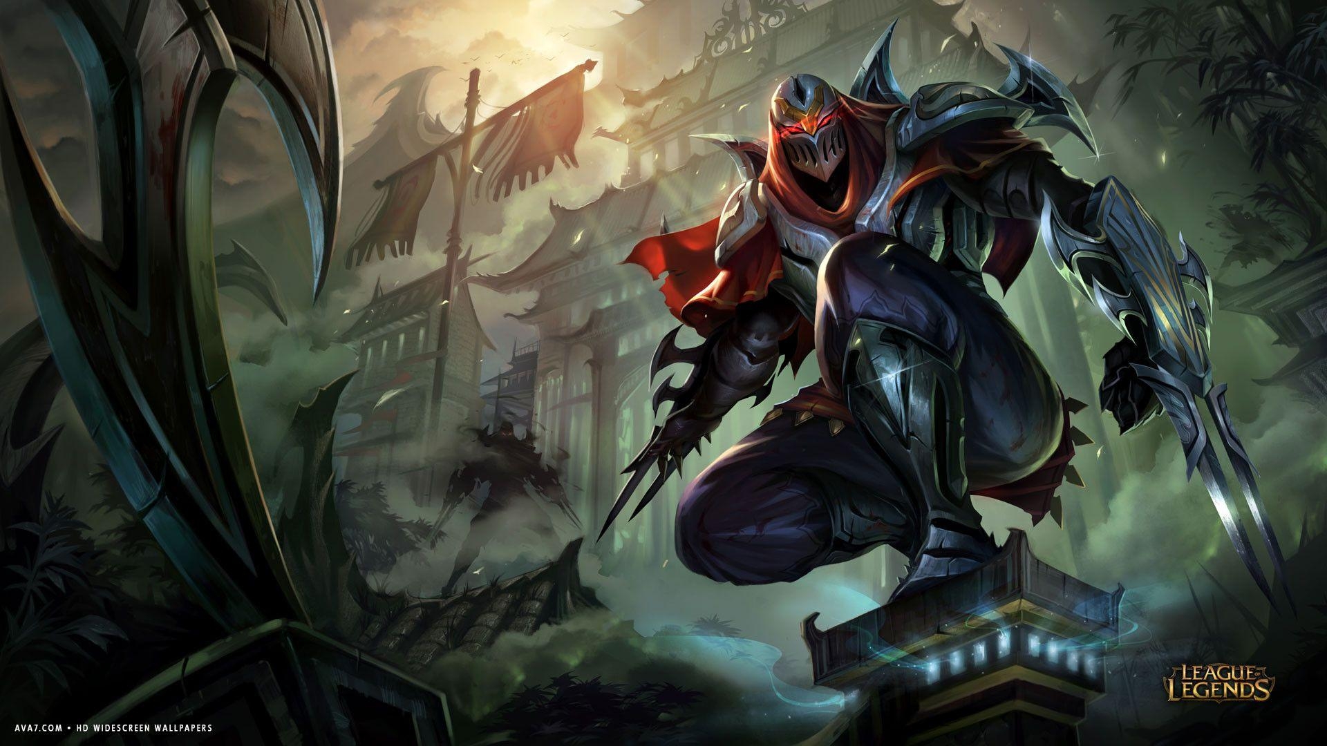 Zed, League of Legends, Krieger, HD, Hintergrund, 1920x1080 Full HD Desktop