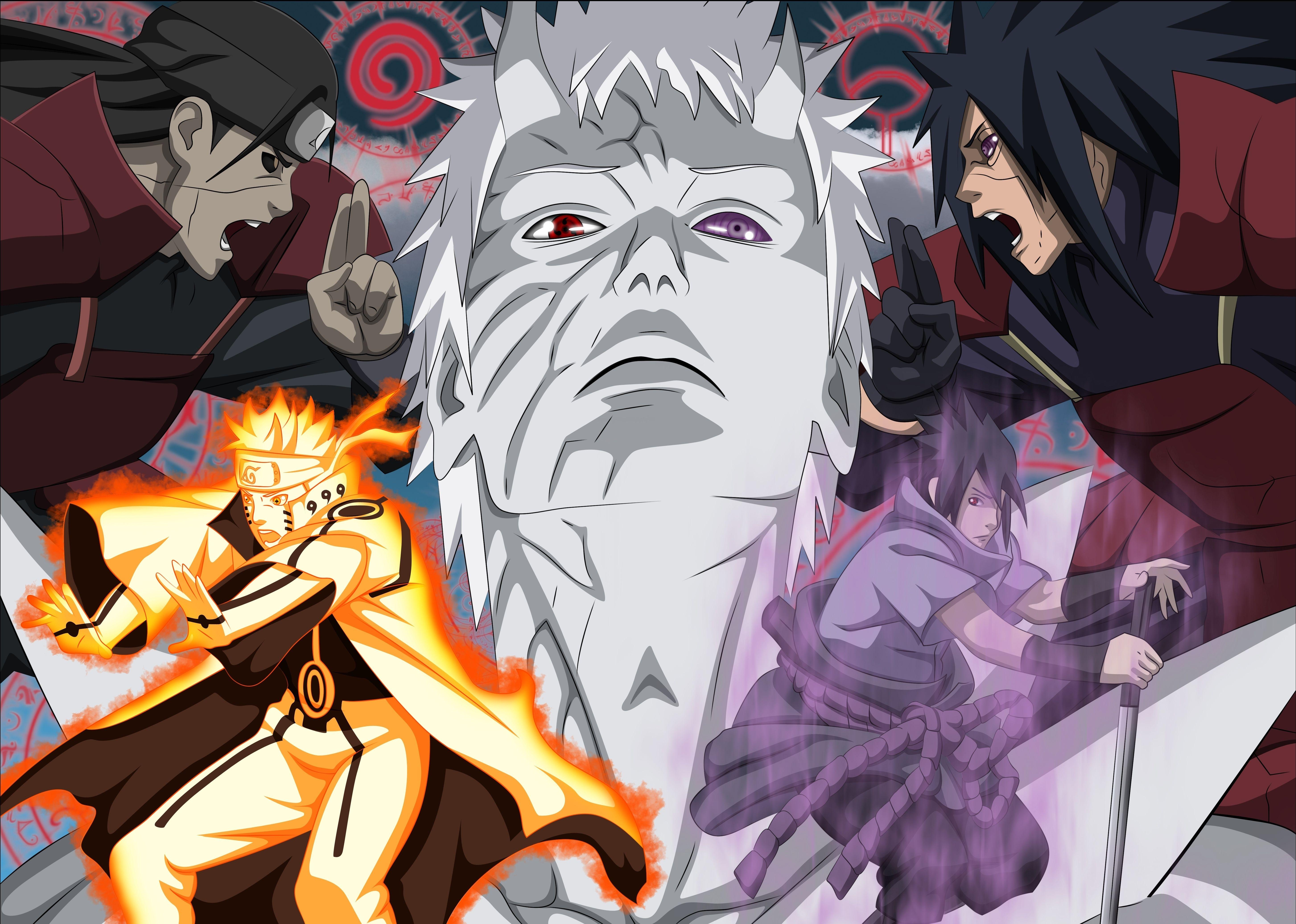 Hashirama Senju, HD, Naruto, Manga Charakter, Hokage, 5820x4150 4K Desktop