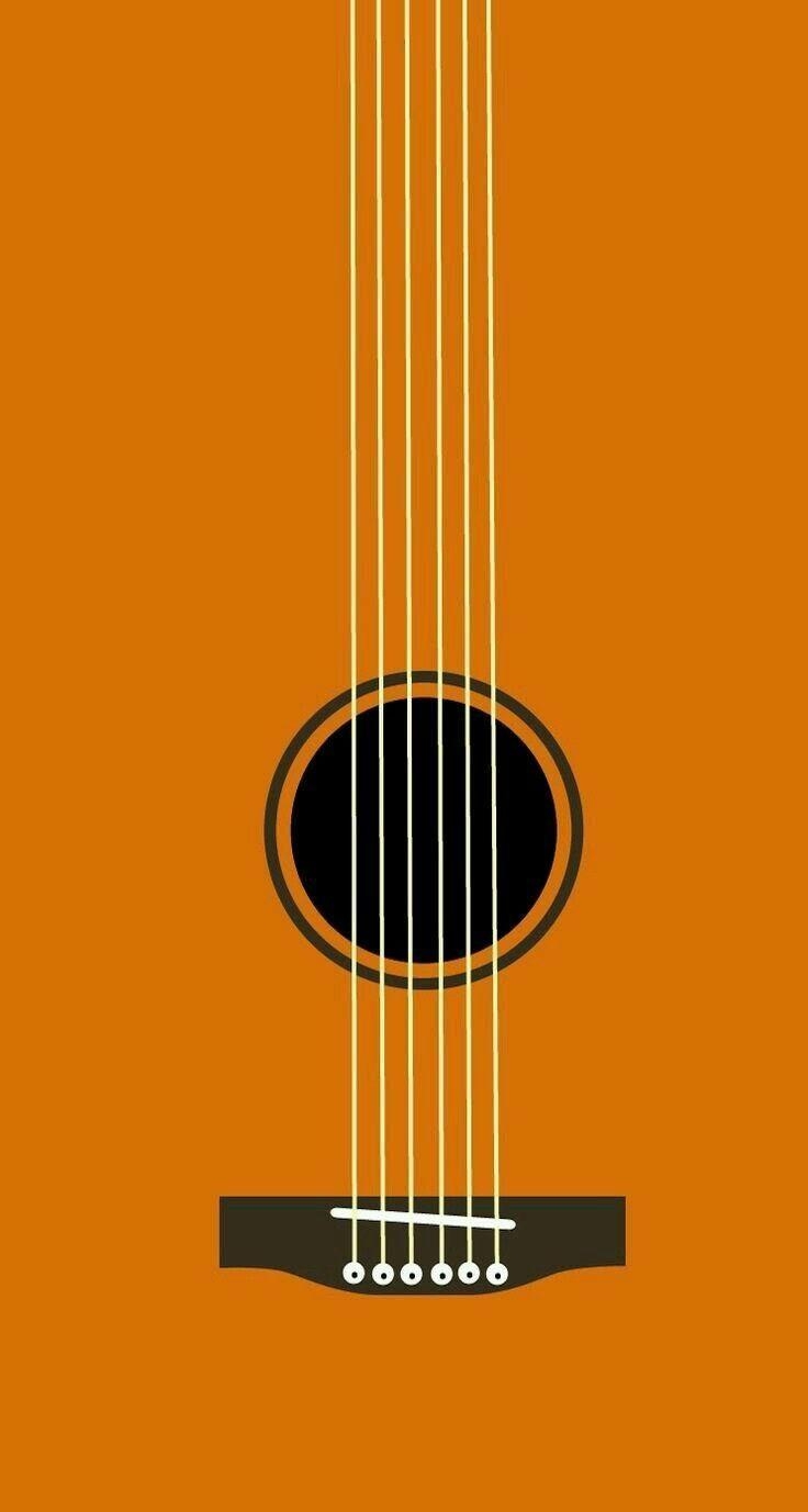 Minimalistischer Ukulele, Musik, Einfachheit, Kunst, Instrument, 740x1380 HD Handy