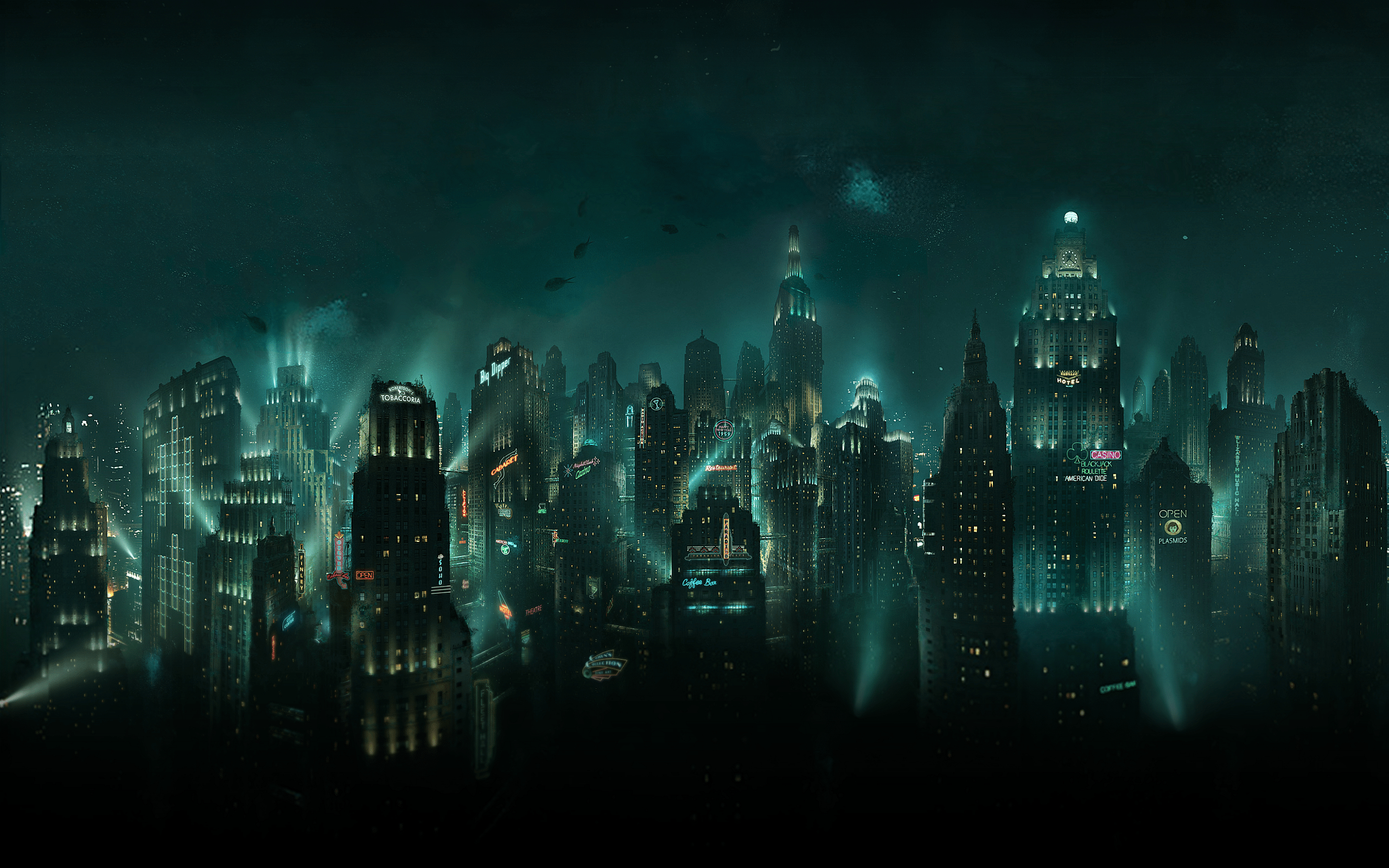 BioShock, Gaming, HD, unvergleichliche Tiefe, 2560x1600 HD Desktop