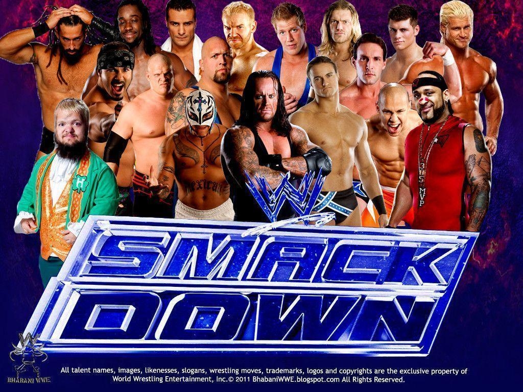 WWE Smackdown, Superstars, Wrestling, TV-Show, Action, 1030x770 HD Desktop