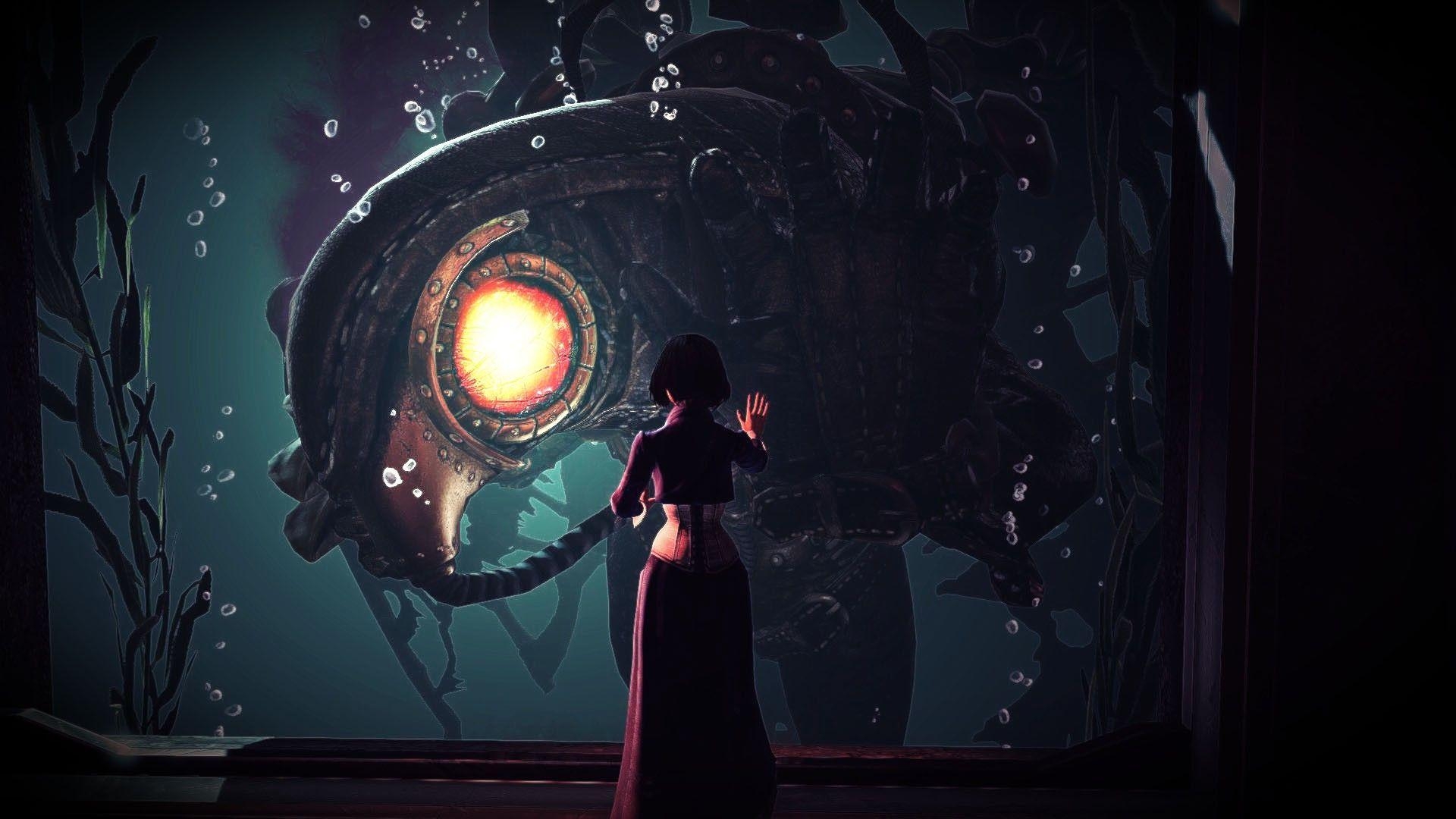 BioShock, Songbird, Infinite, Digital Art, Spiel, 1920x1080 Full HD Desktop