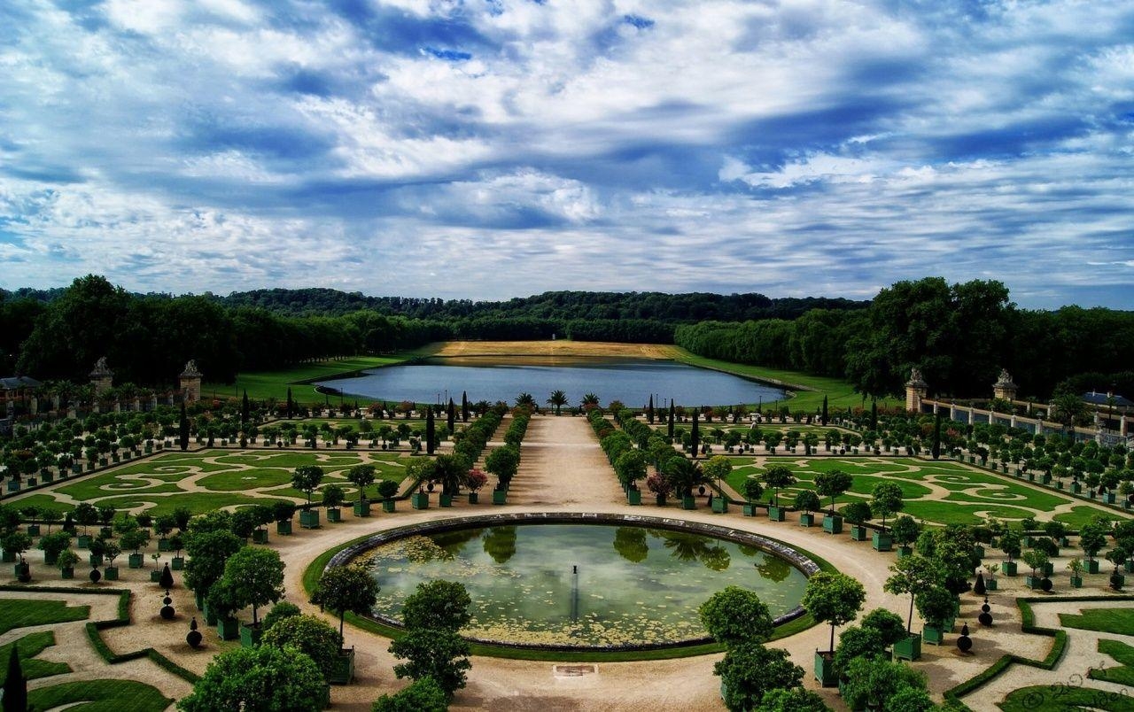 Gärten von Versailles, Barockgärten, Frankreich, Schloss, Landschaft, 1280x810 HD Desktop