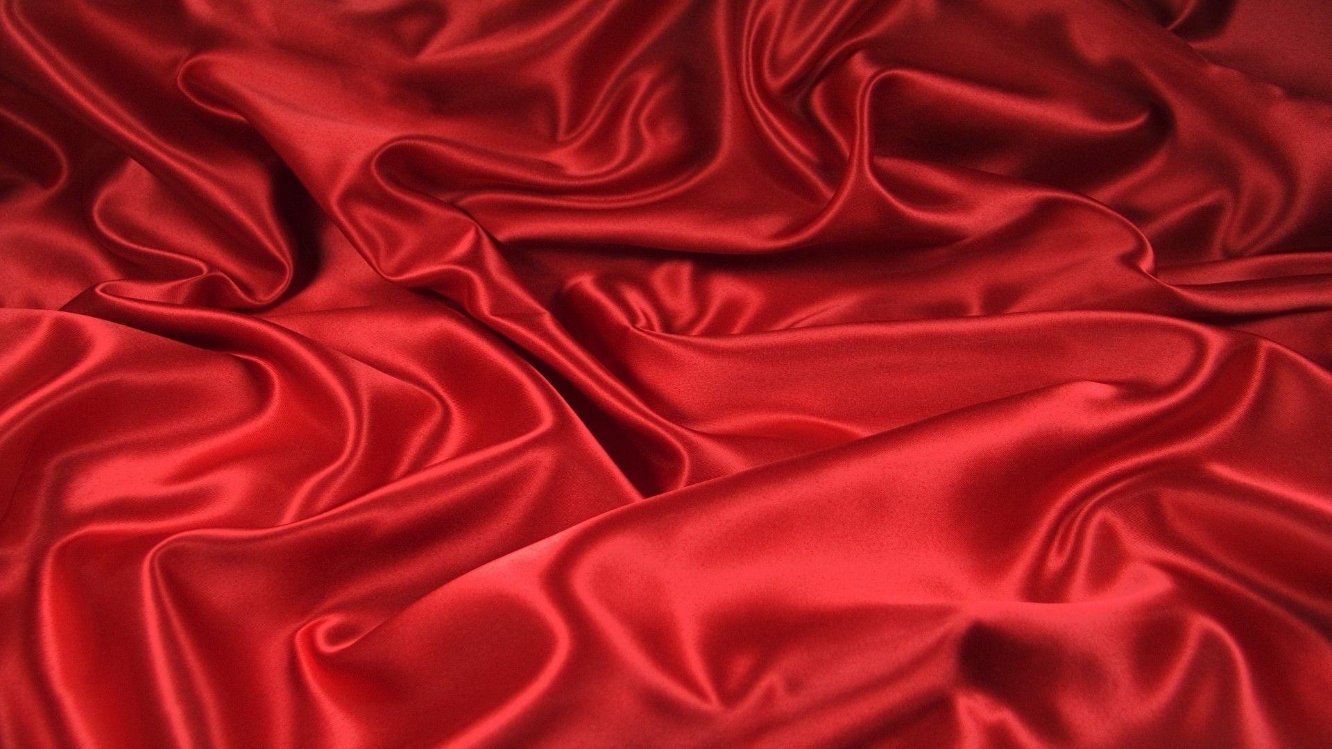 Satin, Rot, Stoff, Mode, Hintergrund, 1920x1080 Full HD Desktop