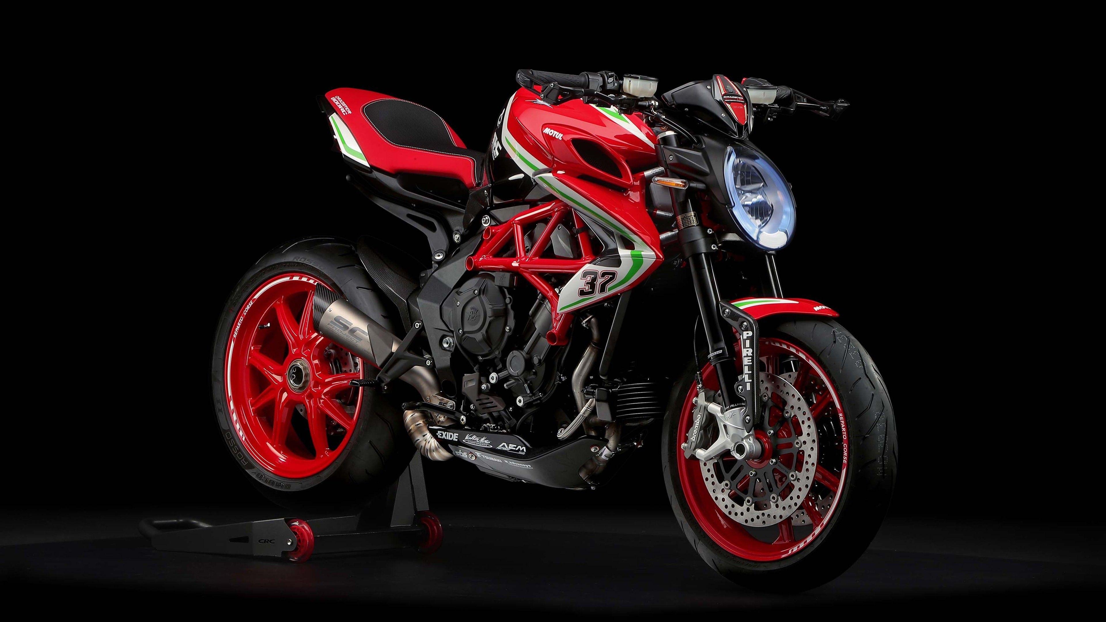 MV Agusta, Brutale 800 RC, Motorrad, Design, Leistung, 3840x2160 4K Desktop