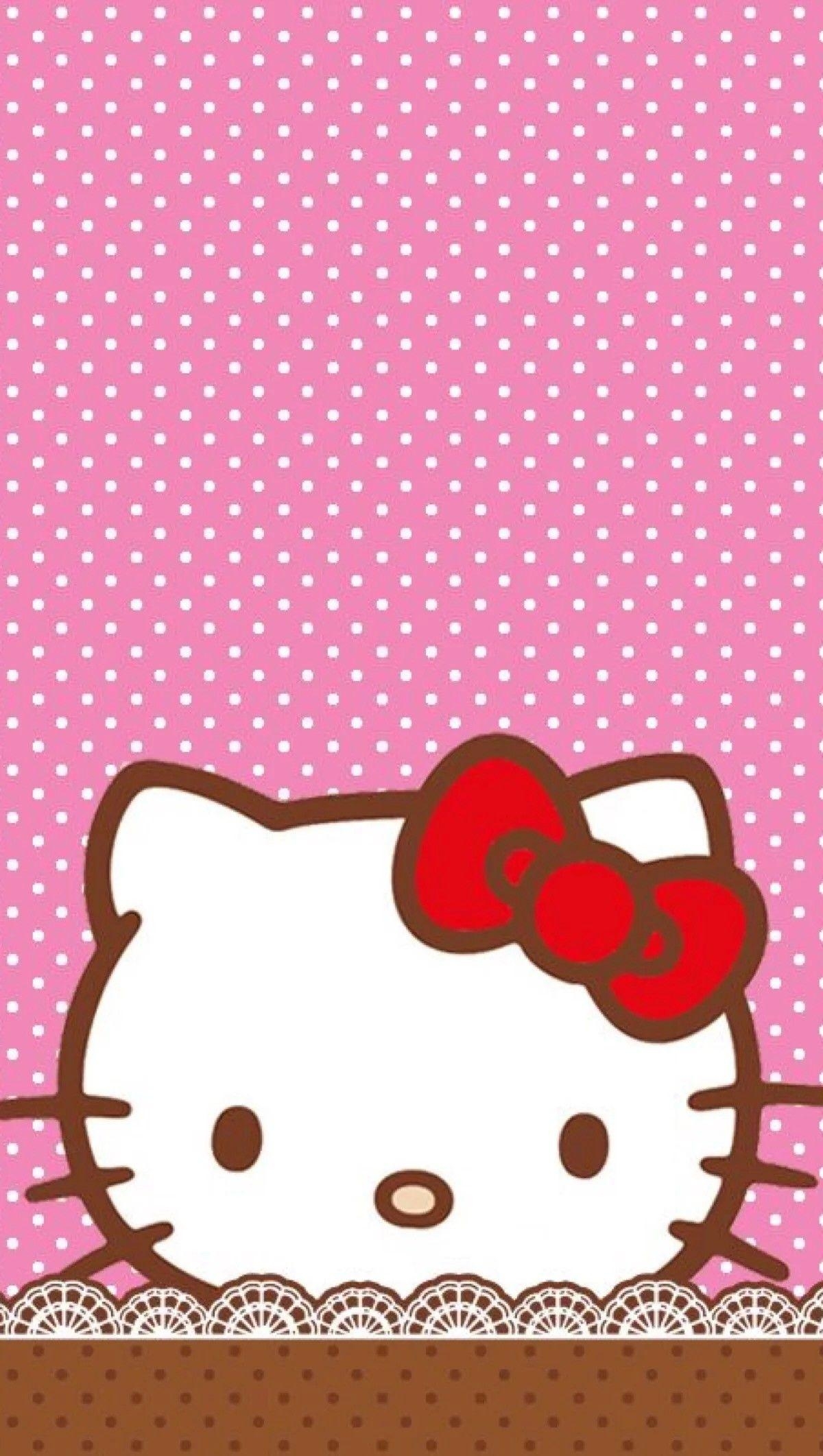 Hallo Kitty, Liebe, Herz, romantisch, rosa, 1200x2130 HD Handy