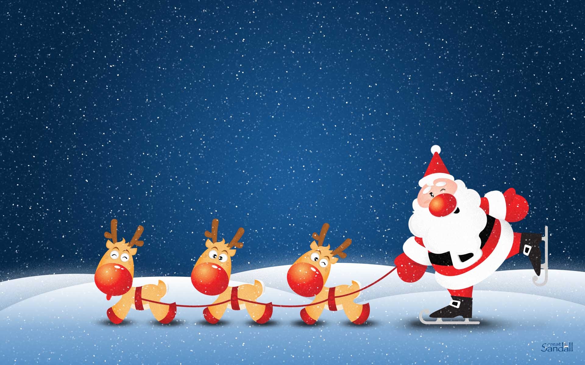 Süßer Weihnachtsmann, Hintergrund, Festlich, Feiertag, Charme, 1920x1200 HD Desktop