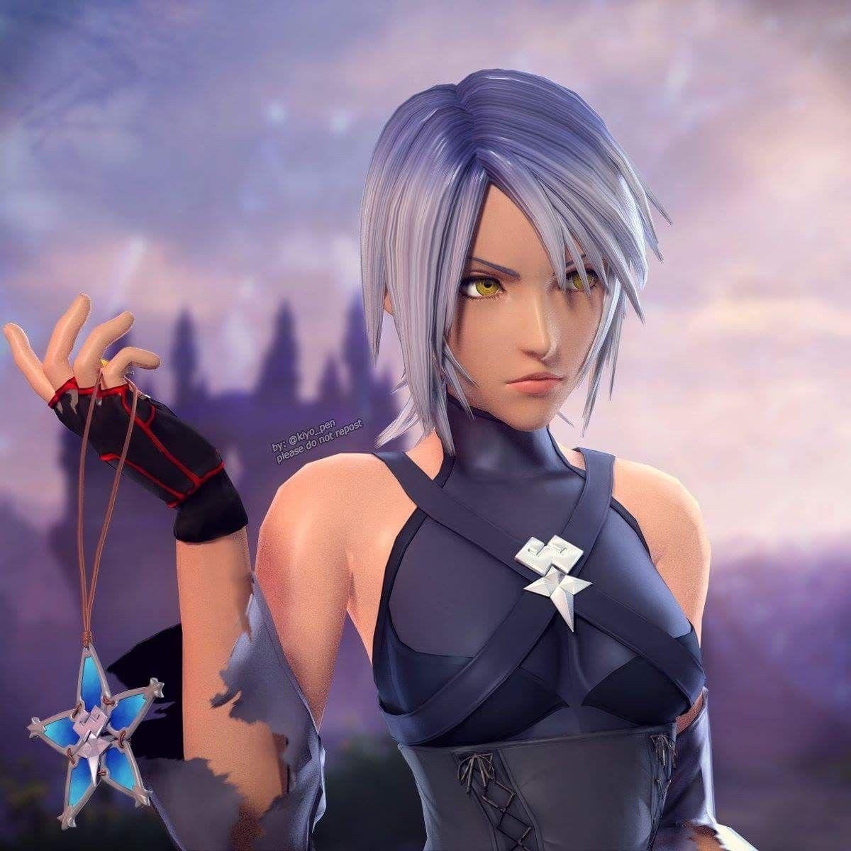 Norted Aqua, XIII Organisation, Kingdom Hearts III, 1200x1200 HD Handy