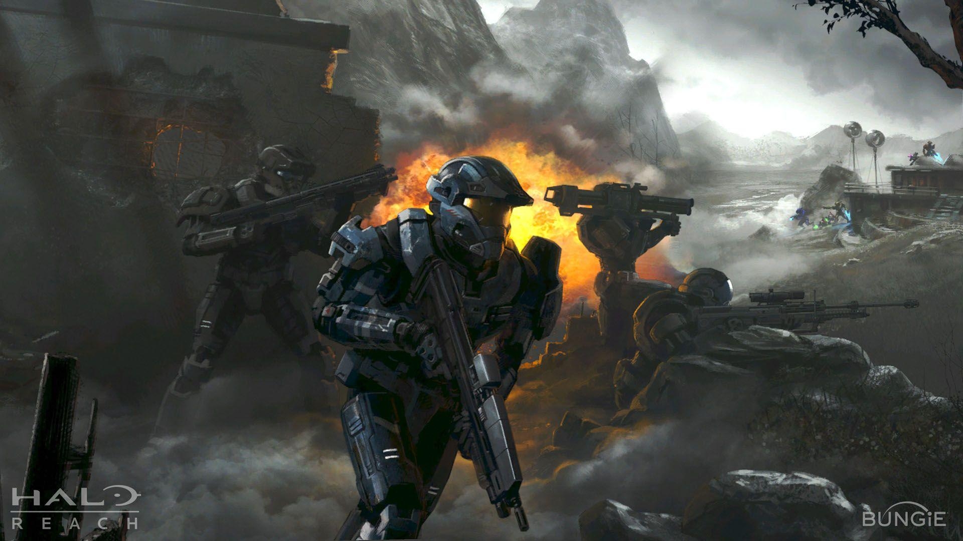 Halo Reach, Gaming, HD, Sci-Fi, Action, 1920x1080 Full HD Desktop