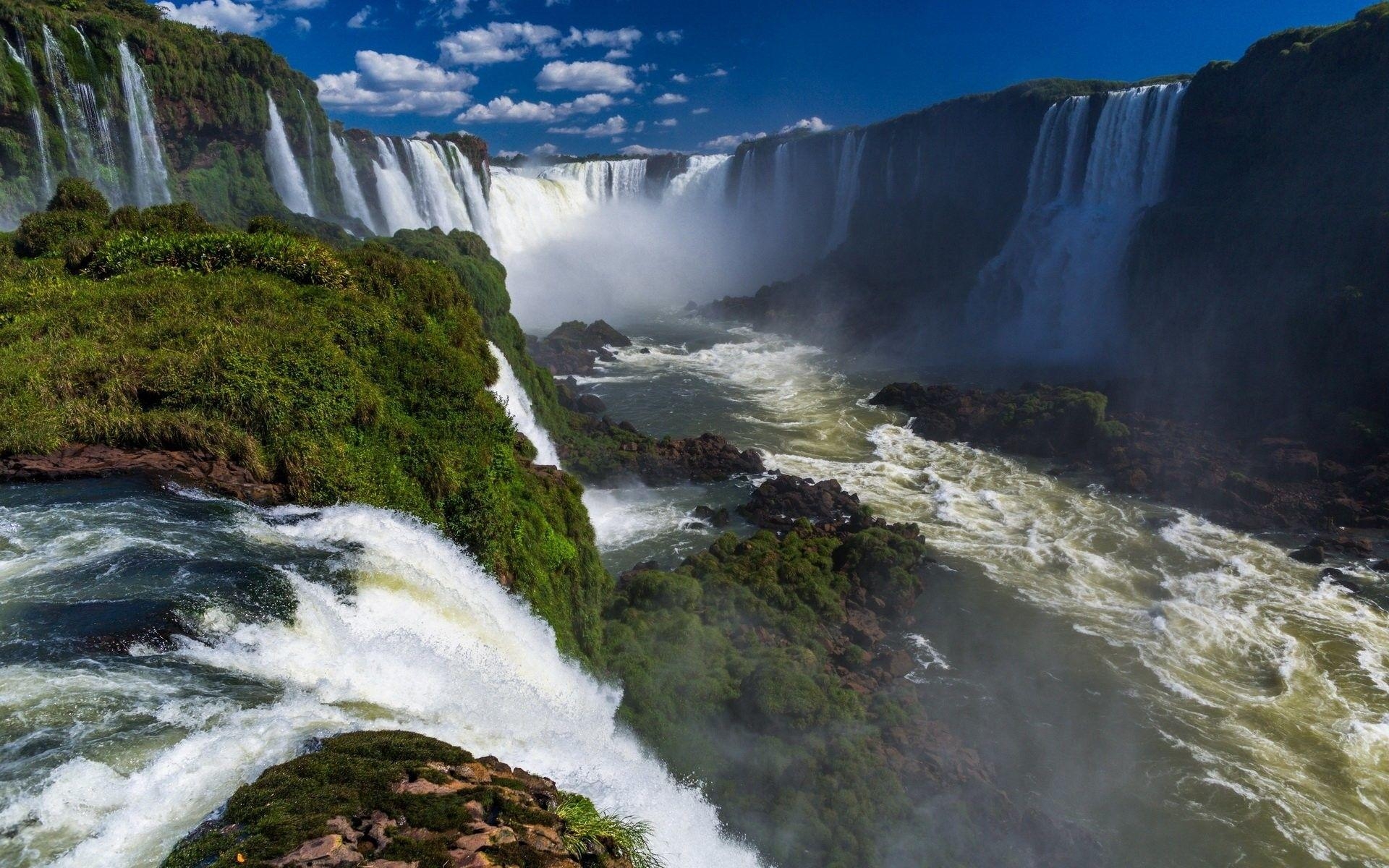 Iguazú-Wasserfälle, Reise, Brasilien, Wasser, Szenerie, 1920x1200 HD Desktop