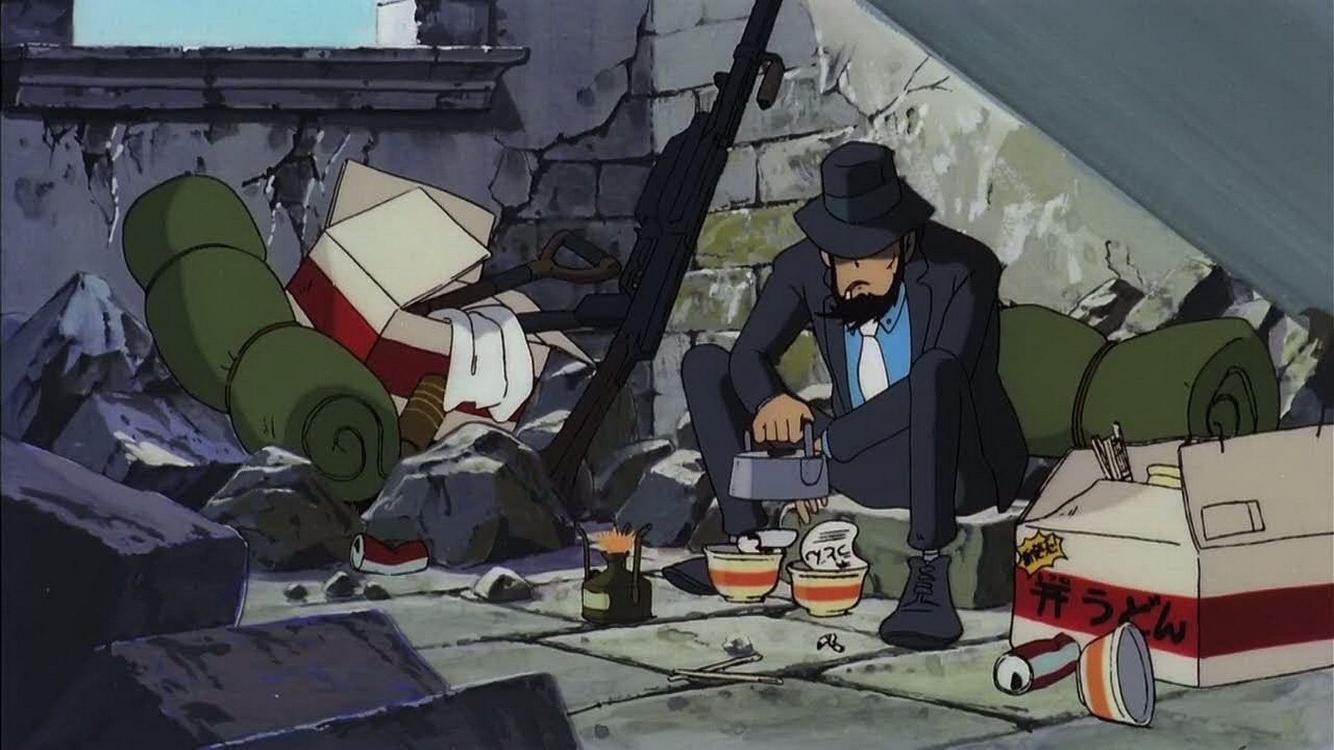 Lupin der Dritte, Jigen, Anime, Nudeln, Abenteuer, 1920x1080 Full HD Desktop