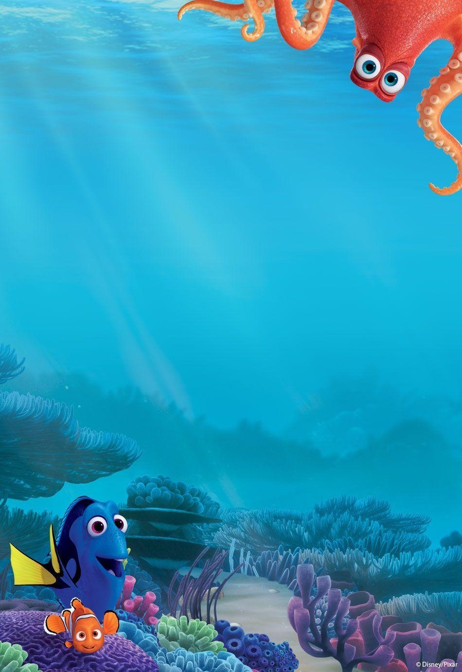 Findet Dorie, Filmplakat, Disney, Animation, Kinder, 950x1380 HD Handy