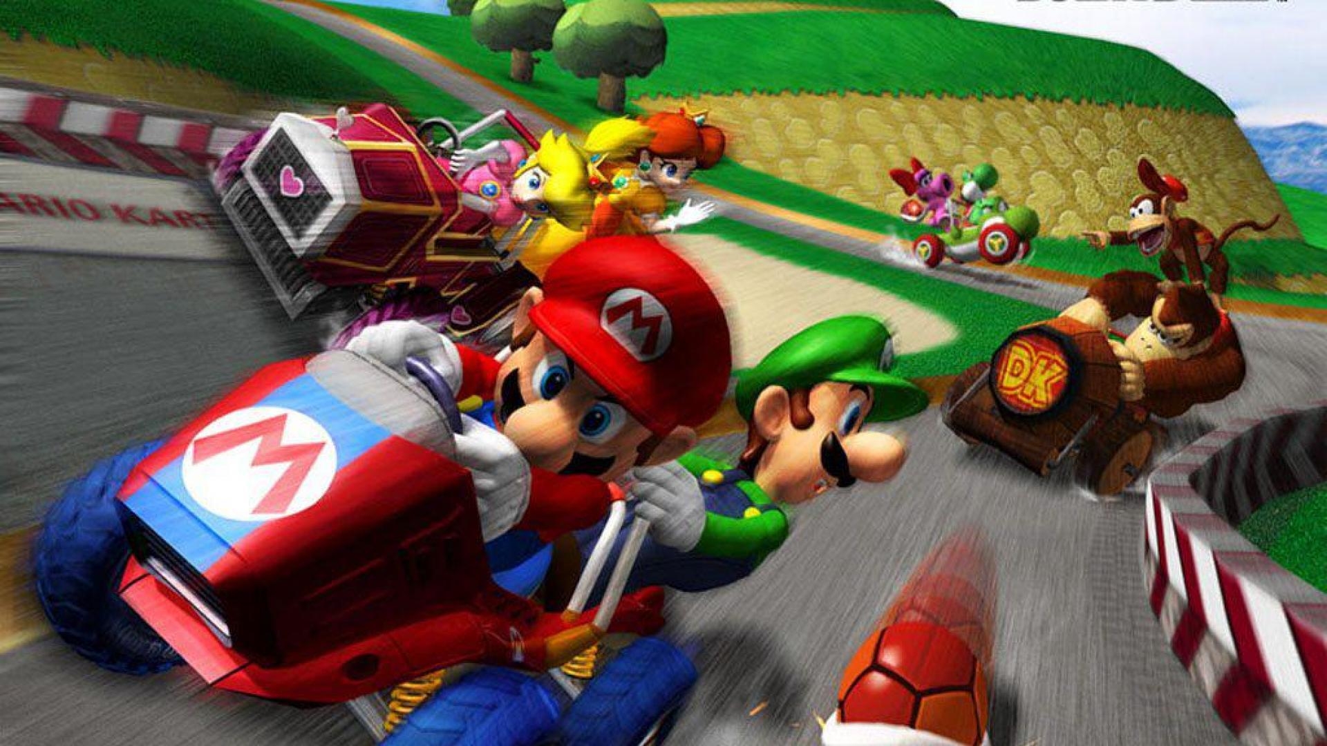 Mario Kart, Gaming, 1080p, Nintendo, Rennen, 1920x1080 Full HD Desktop