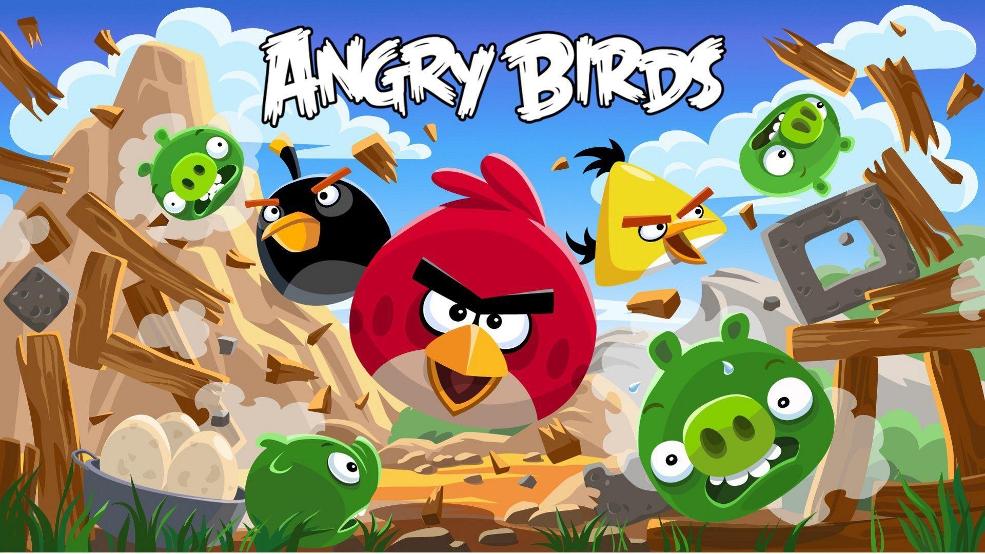 Angry Birds, HD, Bild, Hintergrund, Gaming, 1920x1080 Full HD Desktop