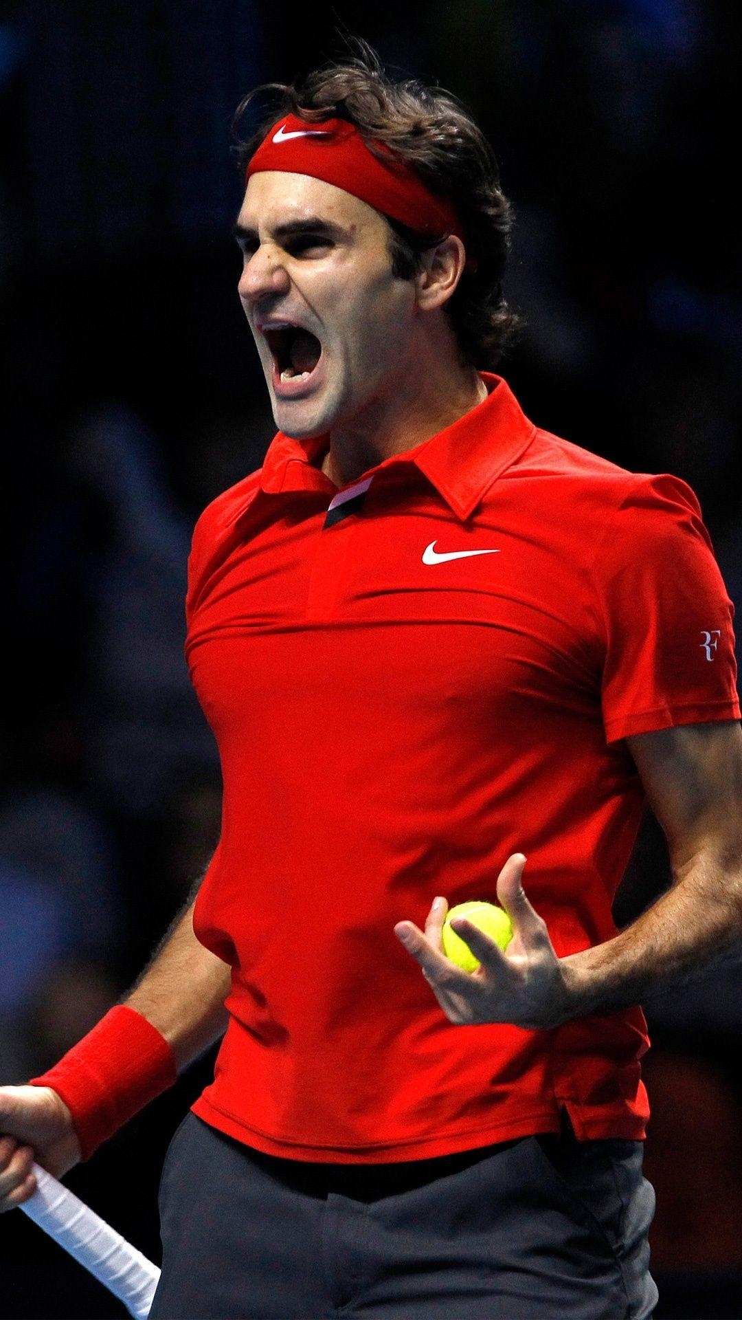 Roger Federer, Sportartikel, Tennis, Schweiz, Champion, 1080x1920 Full HD Handy