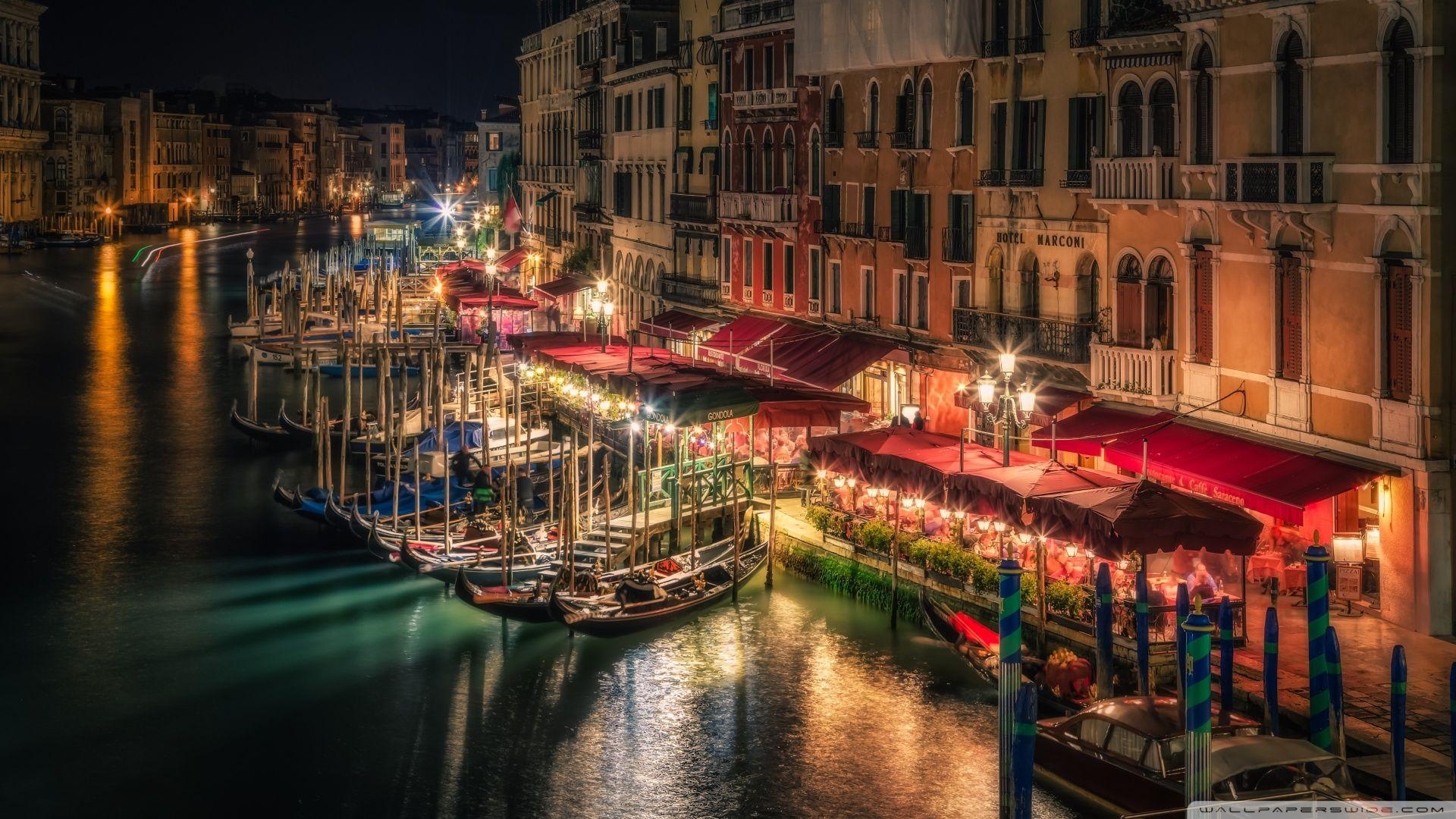 Canal Grande, Venedig, Italien, 4K, HD, 1920x1080 Full HD Desktop