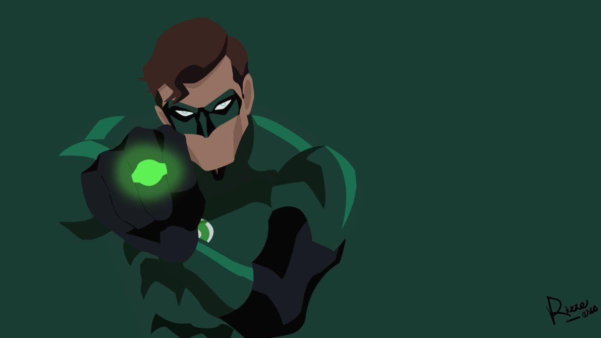 Green Lantern, Flaches Design, Comics, abgeschlossen, Superheld, 1200x670 HD Desktop