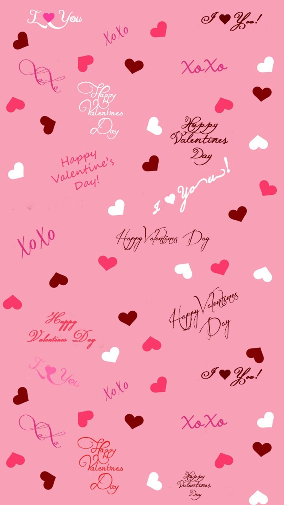 Valentinstag, Niedlich, iPhone, Liebe, Hintergrund, 1080x1920 Full HD Handy