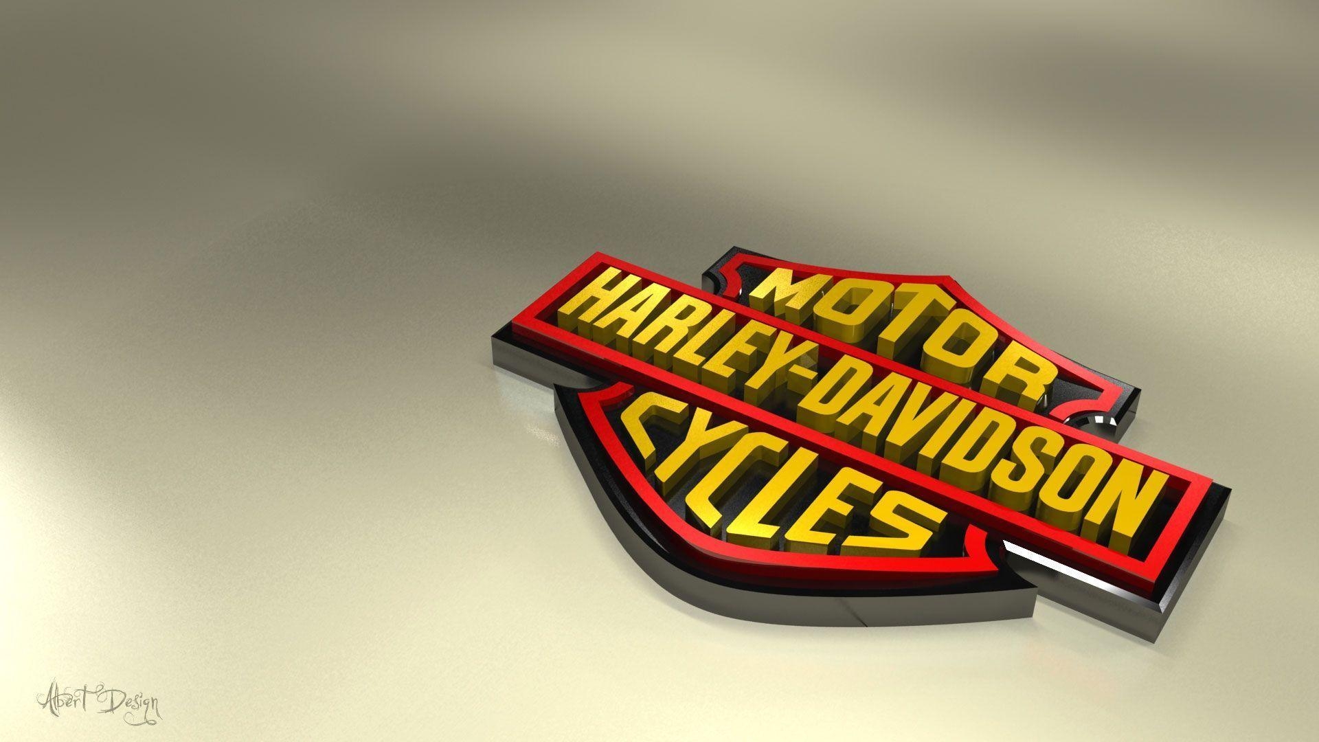 Harley-Davidson Logo, Design, Motorrad, Autos, Hintergrund, 1920x1080 Full HD Desktop