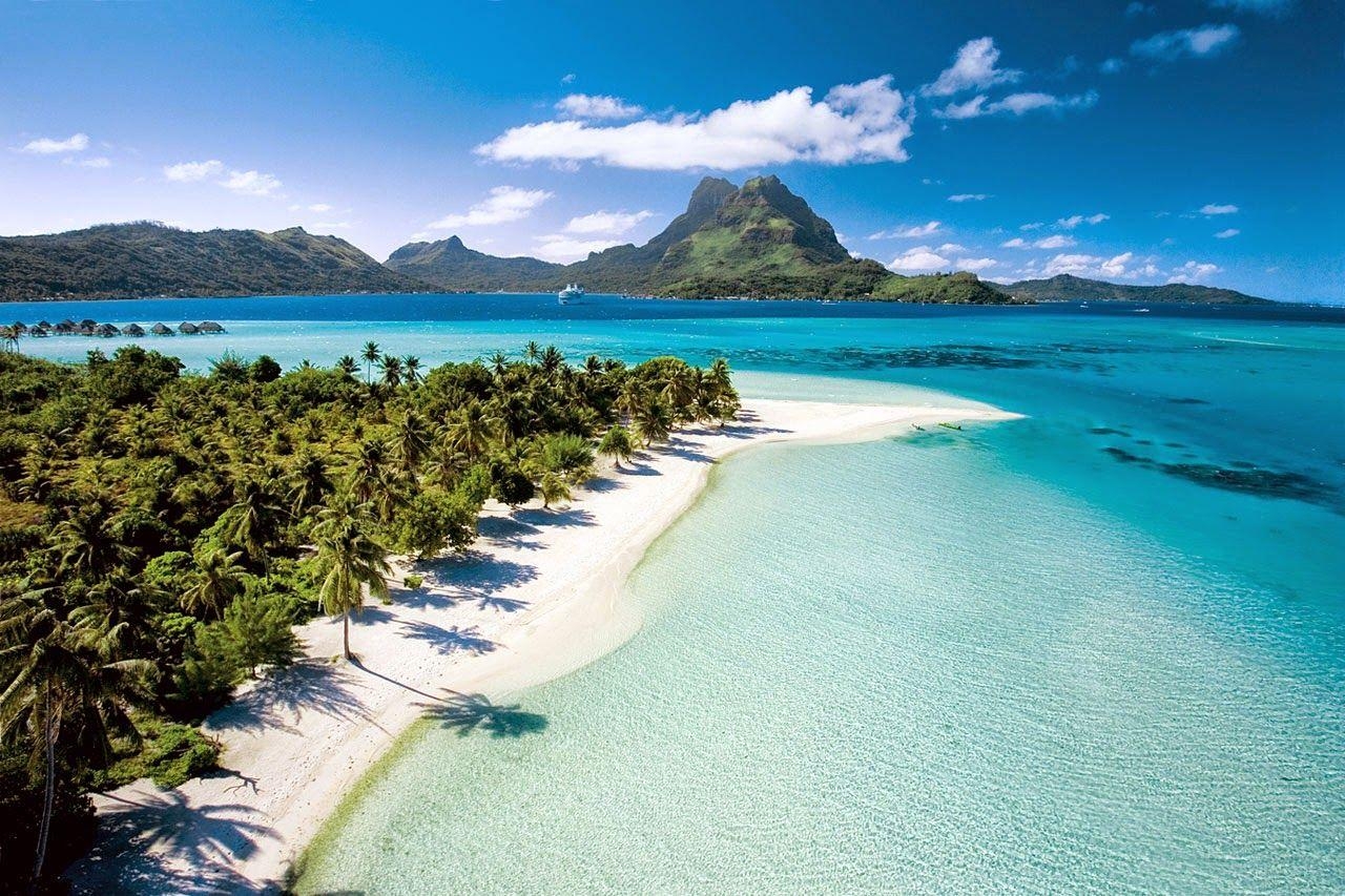 Matira Strand, Bora Bora, Tahiti, Meer, Reisen, 1280x860 HD Desktop