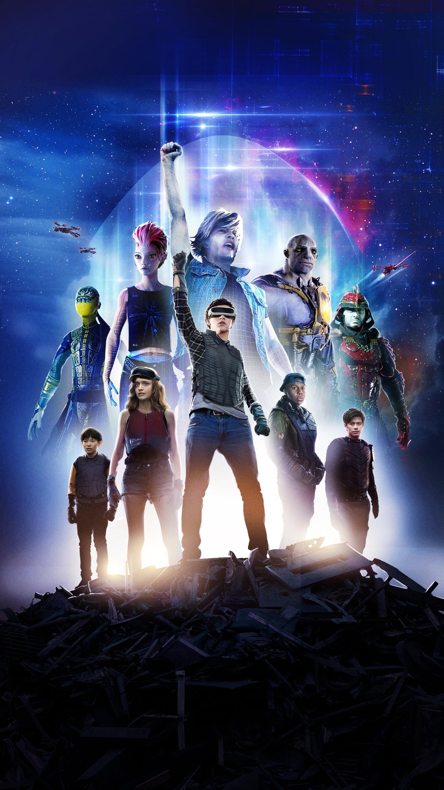 Ready Player One, 2018, Mobil, Wallpaper, Spielberg, 1540x2740 HD Handy