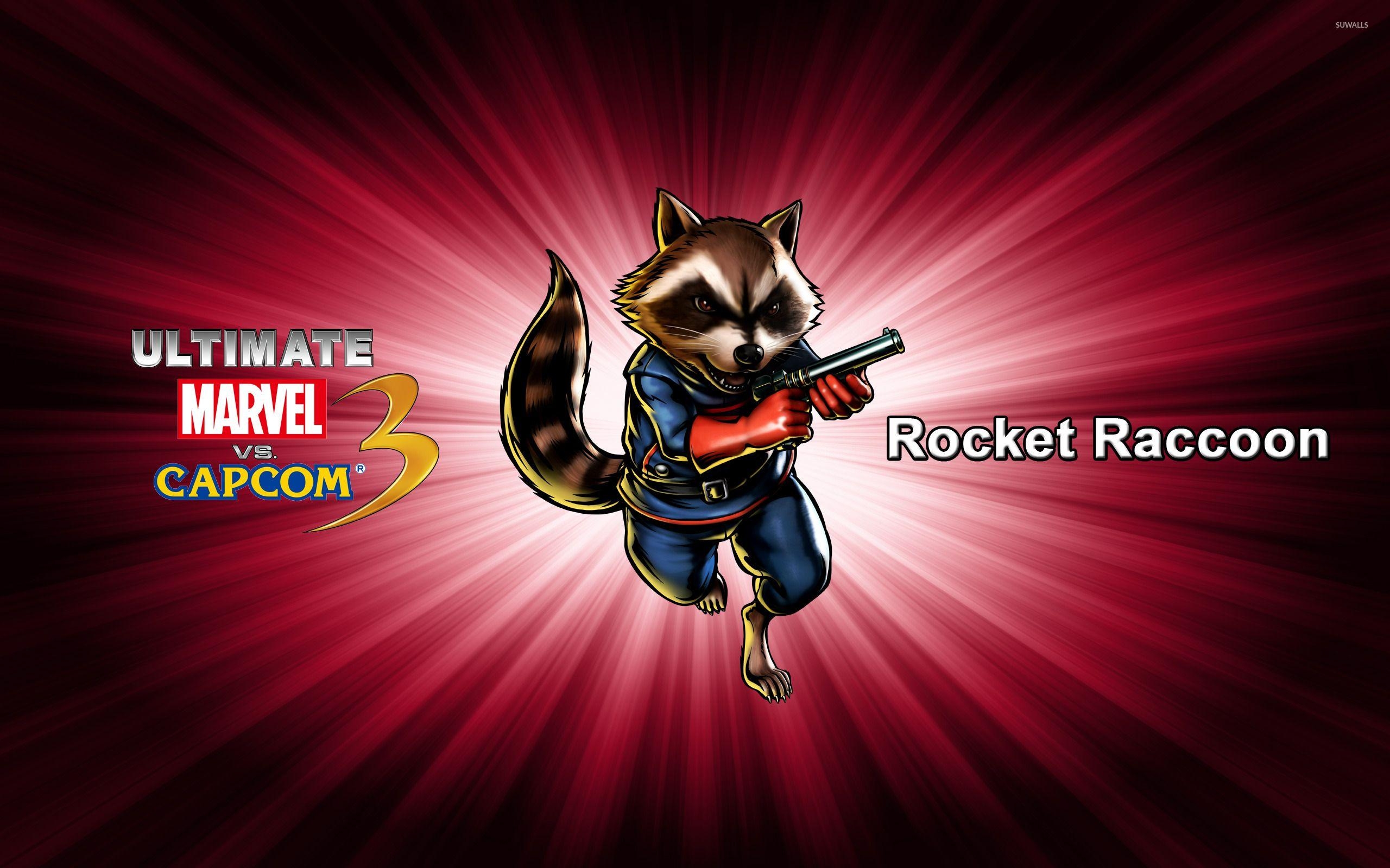 Rocket Raccoon, Marvel vs Capcom 3, Spiel, Wallpaper, Marvel, 2560x1600 HD Desktop