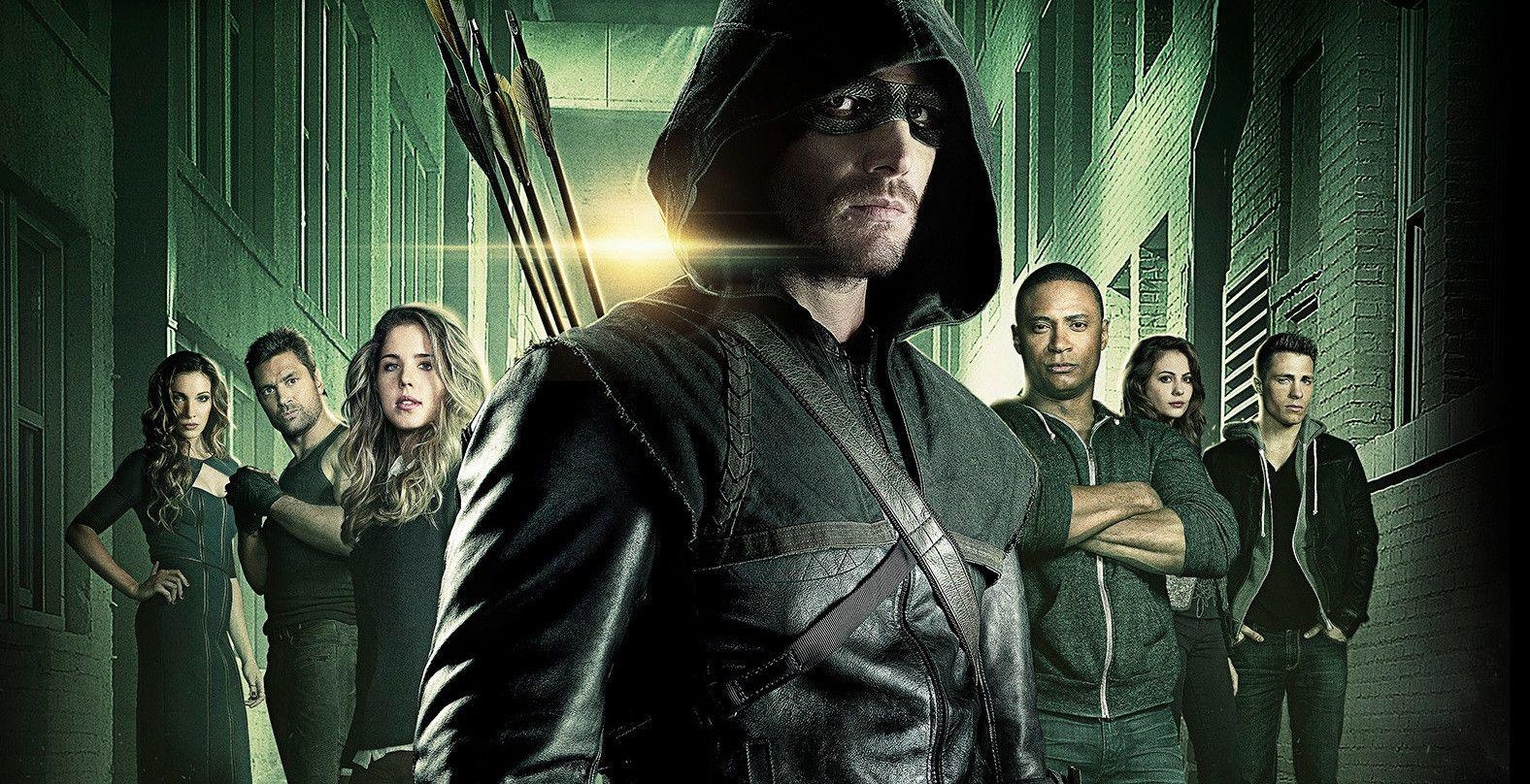 Green Arrow, DC-Universum, Staffel 4, Bogenschießen, Held, 1580x810 HD Desktop