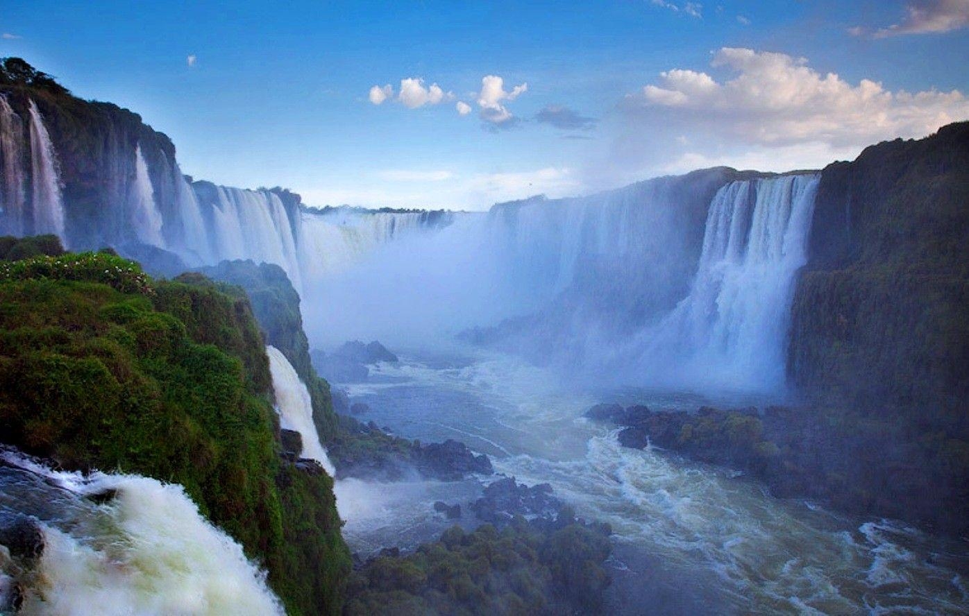 Brasilien, Tag, Farben, Iguazú, Argentinien, 1400x890 HD Desktop