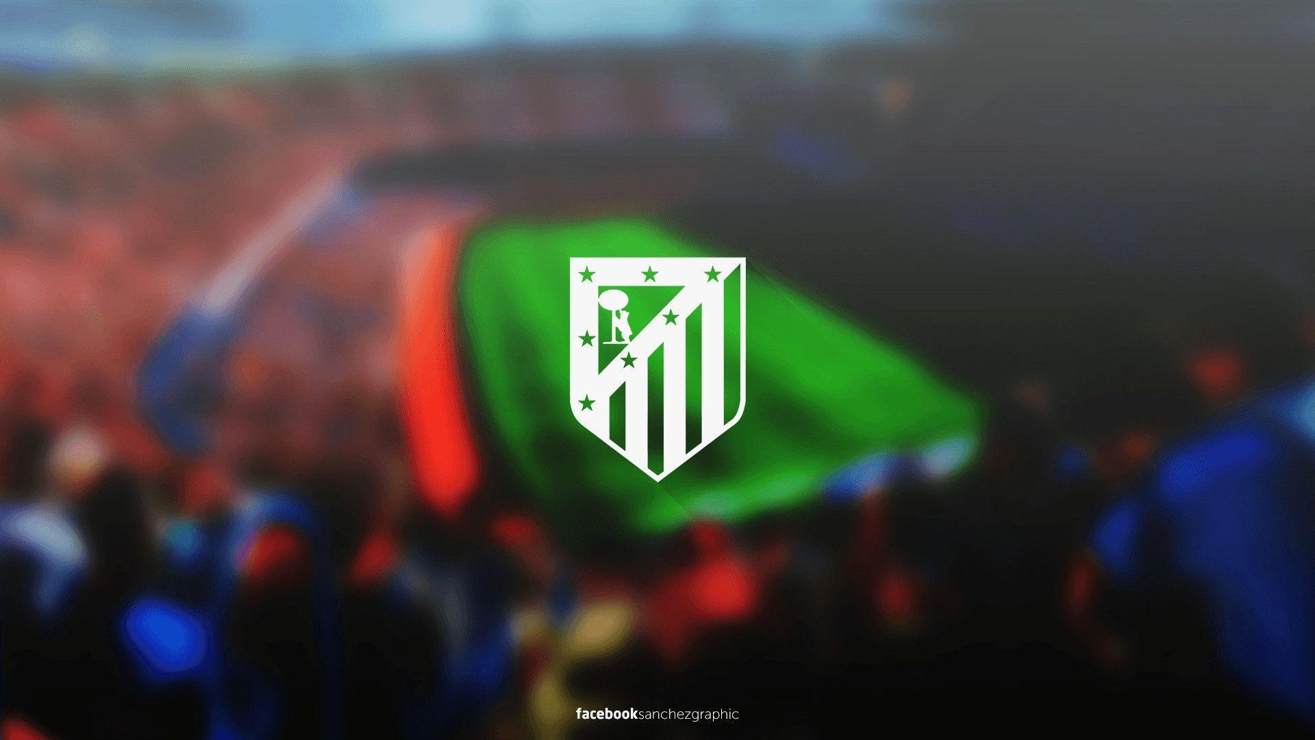 Atlético Madrid, Fußball, Hintergrund, Logo, Spanien, 1920x1080 Full HD Desktop