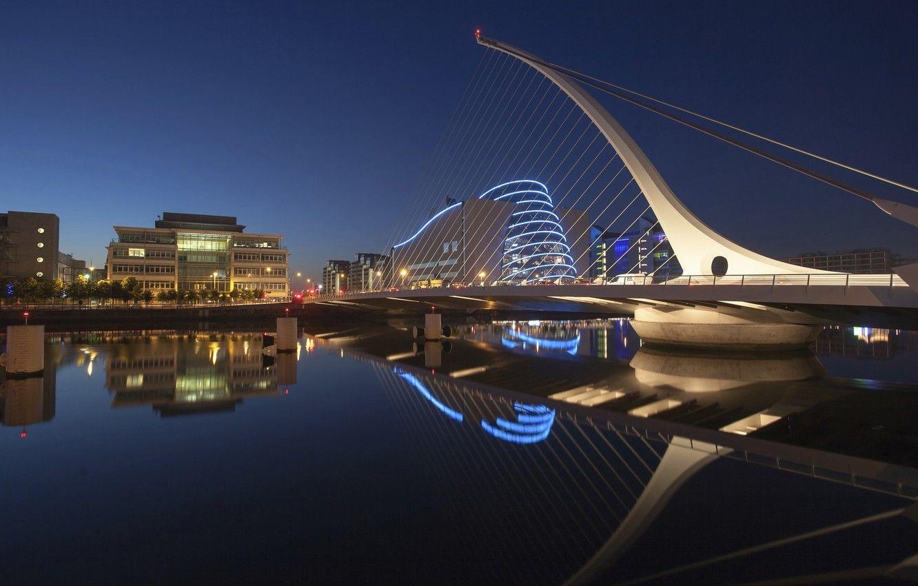 Stadt Dublin, Irland, Desktopbild, Stadtfotografie, Reise, 1340x850 HD Desktop