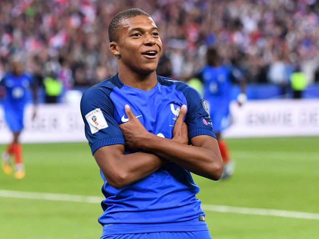 Kylian Mbappé, Frankreich, Hintergrund, Fußball, Bild, 1030x770 HD Desktop