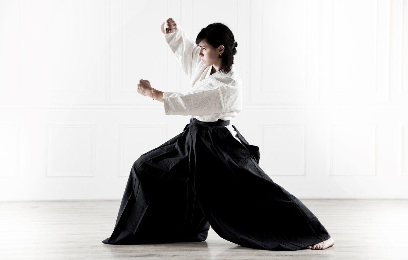 Aikido, Sport, Frau, Kimono, Athletin, 1340x850 HD Desktop