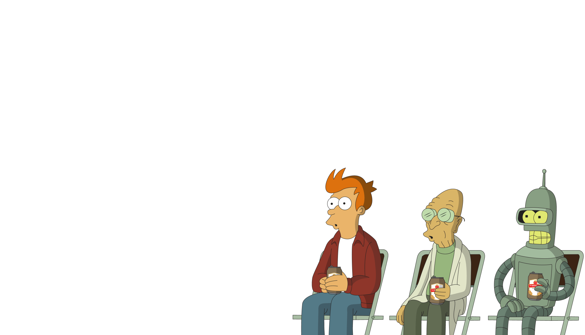 Futurama, Cartoon, Sammlung, Hintergrundbilder, Sci-Fi, 1920x1110 HD Desktop